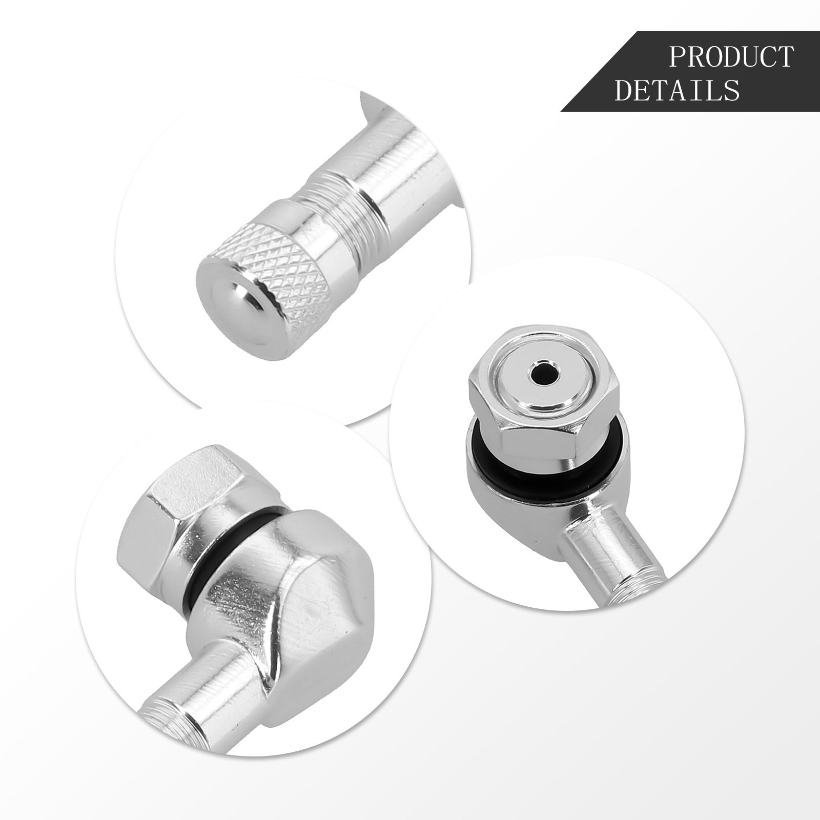 Tubeless Compatible Motorcycle Tire Valves Set of Two Easy Installation - Picture 41 of 48