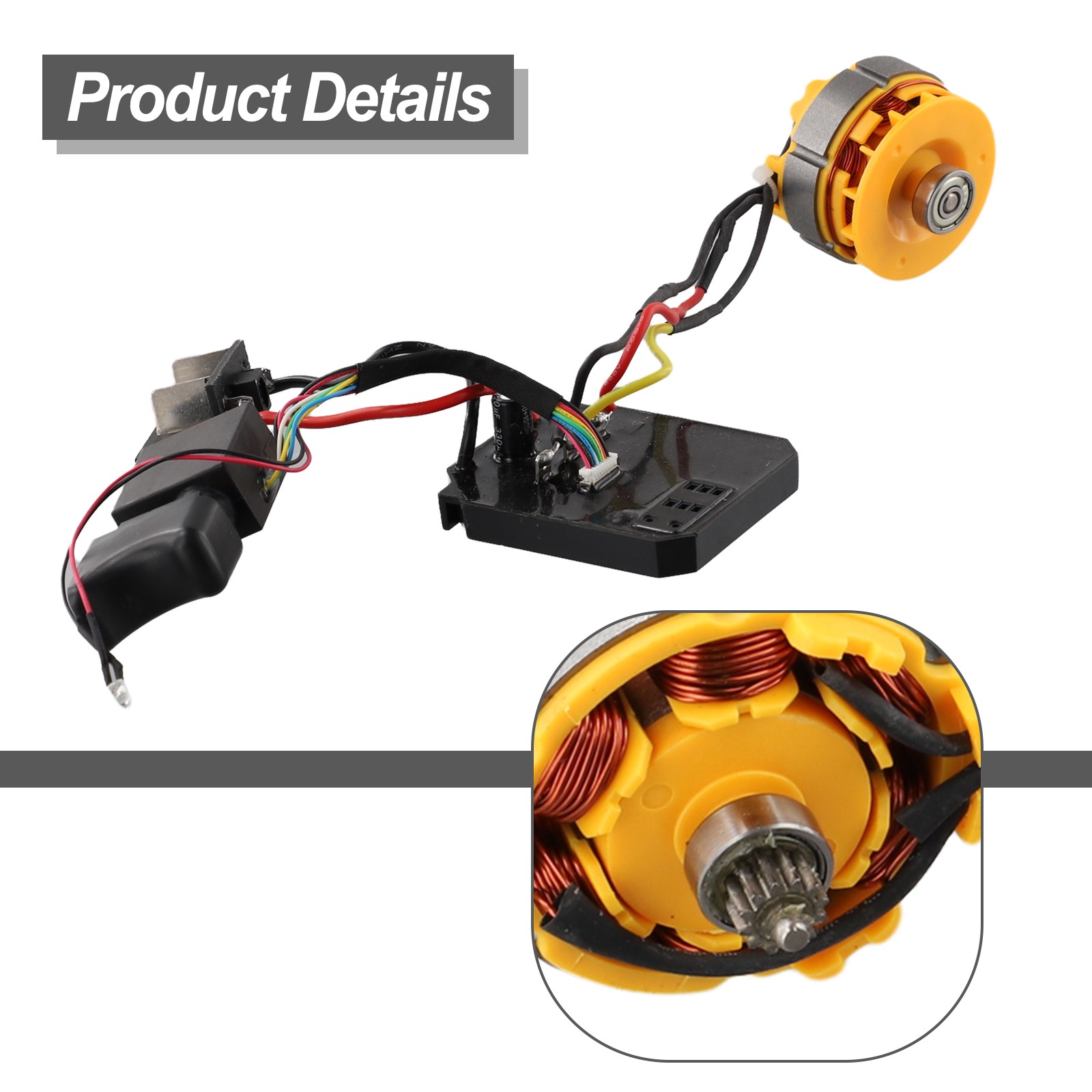 Efficient Motor Control Board Switch for Dayi 21v Electric Dril Assembly - Picture 22 of 35