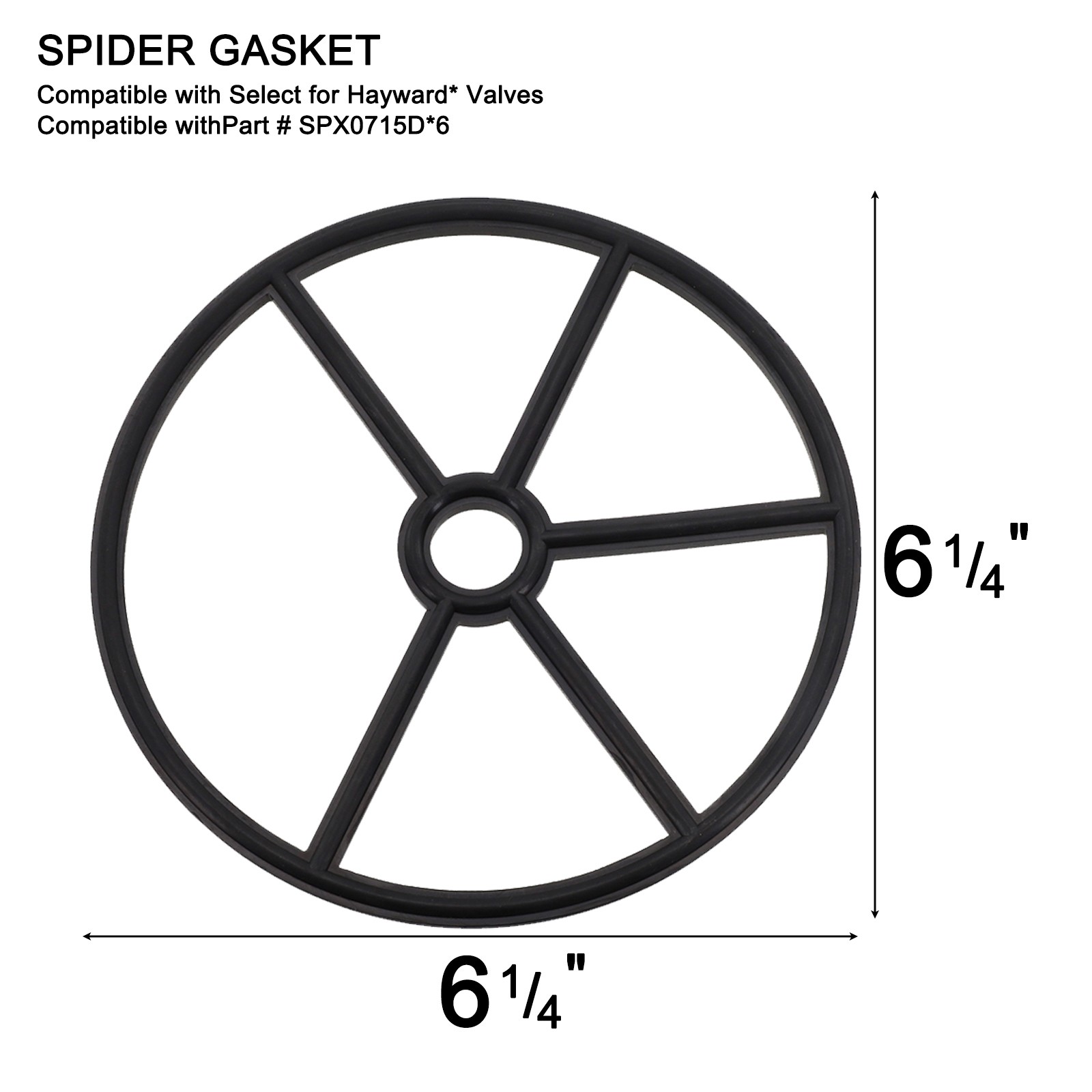 Replacement Gasket for Hayward SP0715 SP0716 Valves SPX0715D Valve ForFor Seat - Picture 19 of 39