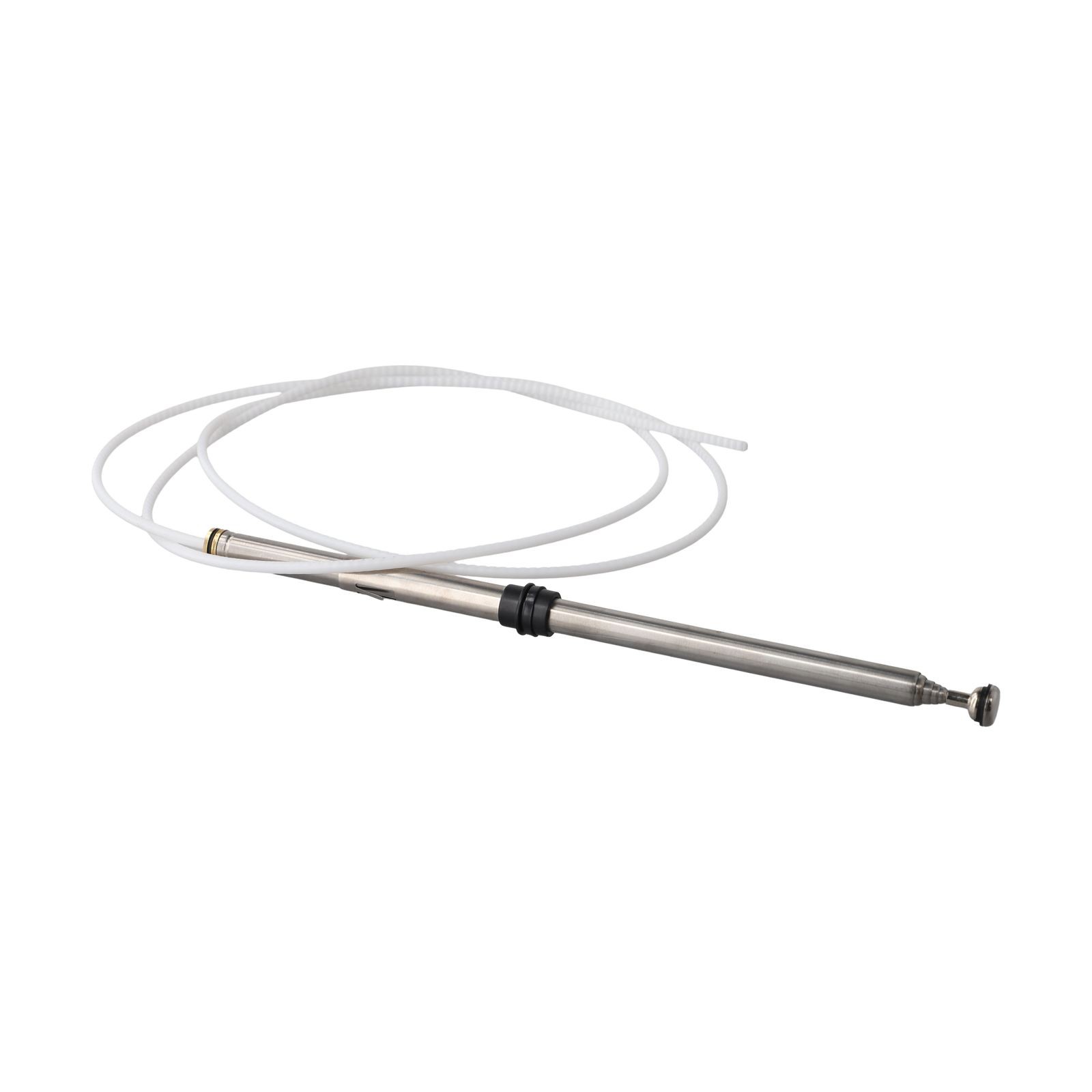 Power Antenna Mast Power Antenna Grounding Retaining Sleeve Metal Silver - Picture 12 of 12