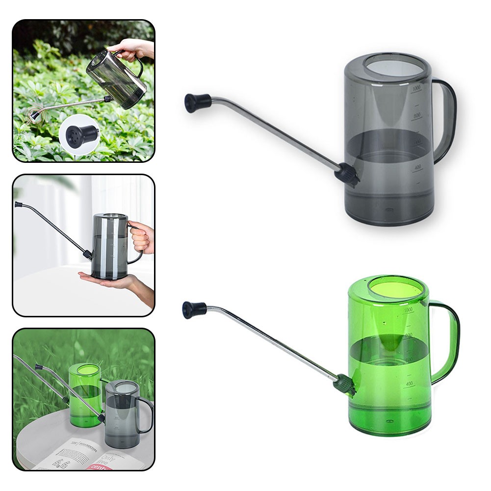 1L Giekanne fr Zimmerpflanzen langer Auslauf und praktischer Sprhkopf |  eBay.de