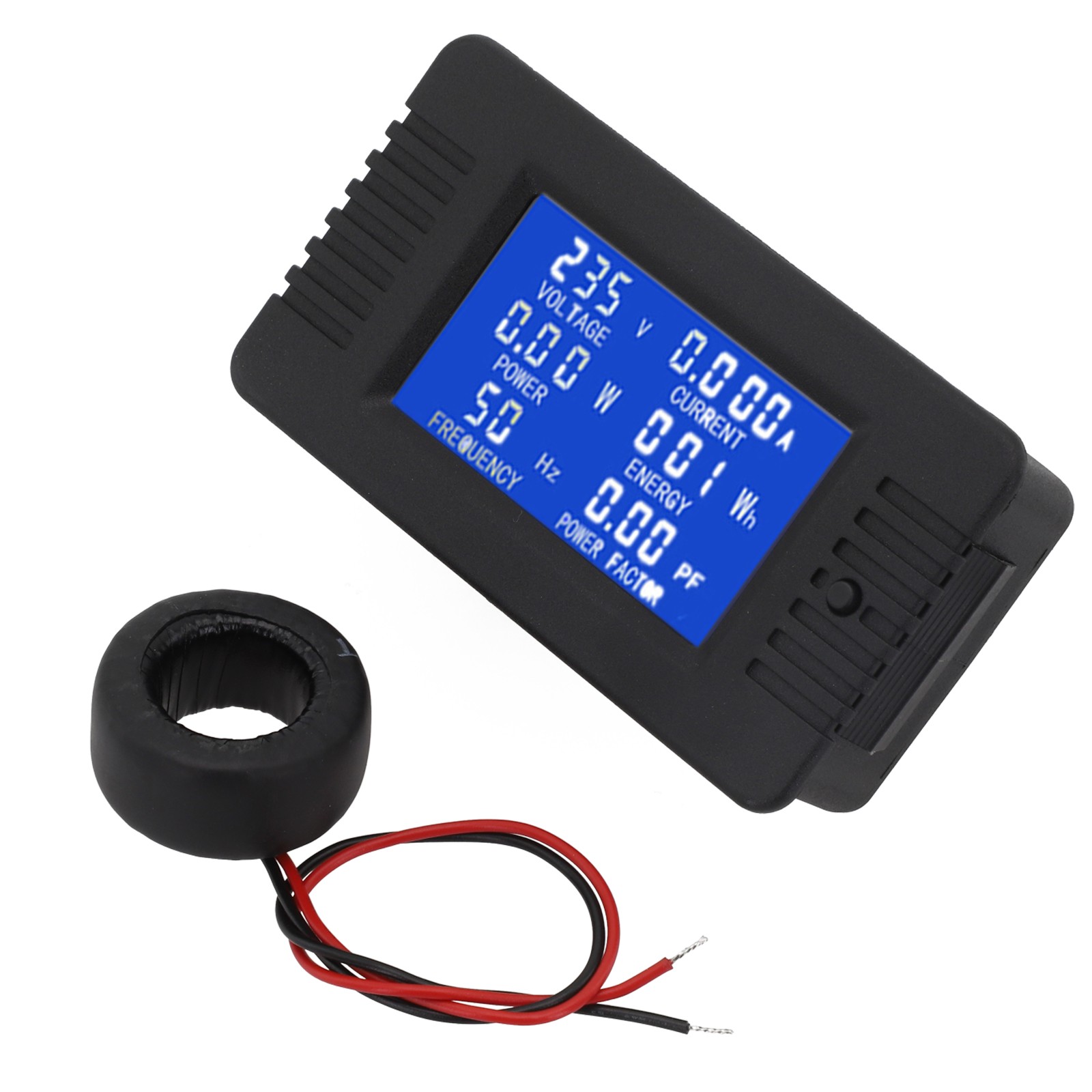 Medidor digital de CA con función de reinicio con pantalla LCD y control fácil de usar - Imagen 16 de 24