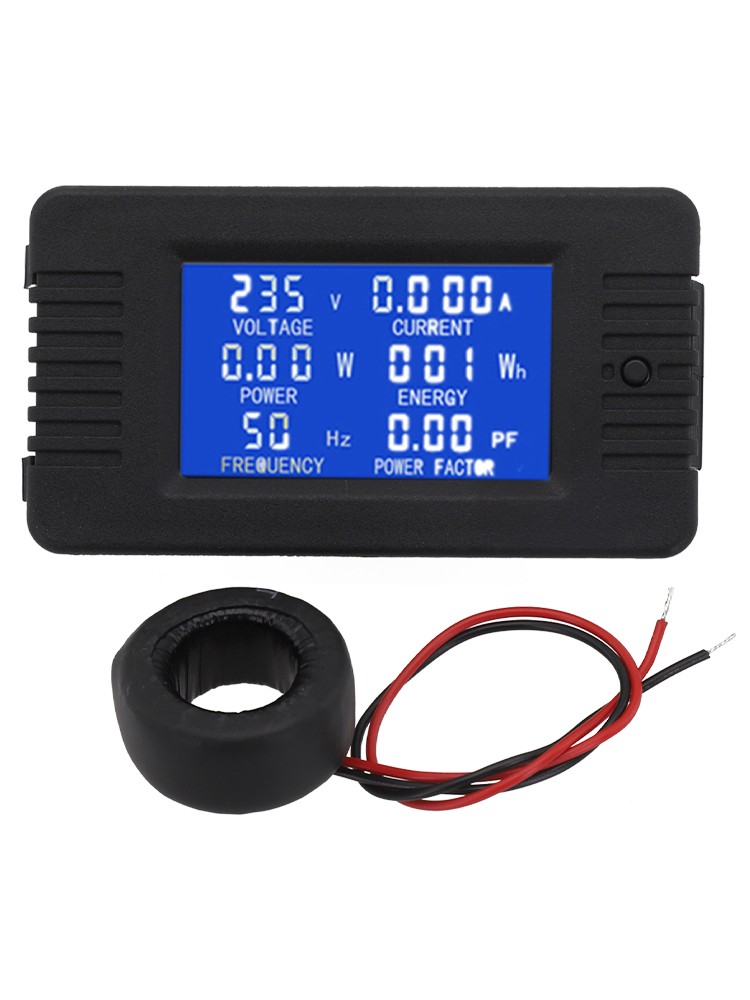 Plastic Rated Current AC Digital Display Battery Detector Digital Display
