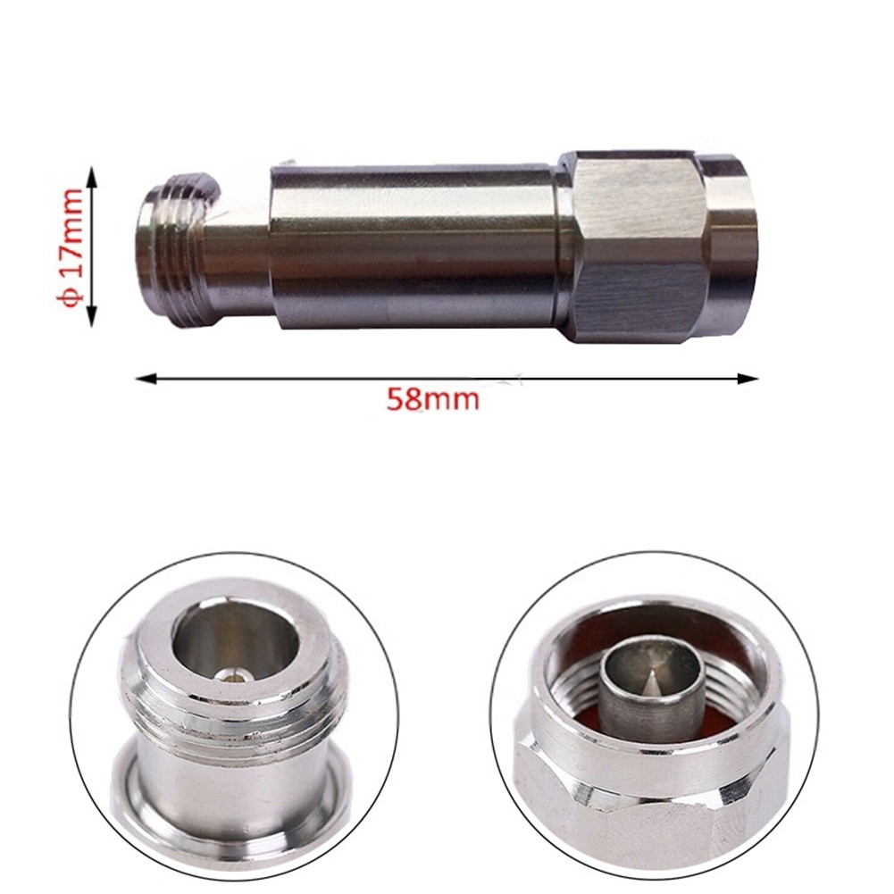 Atténuateur mâle à femelle type N avec alliage ternaire plaqué cuivre pour D - Zdjęcie 33 z 135