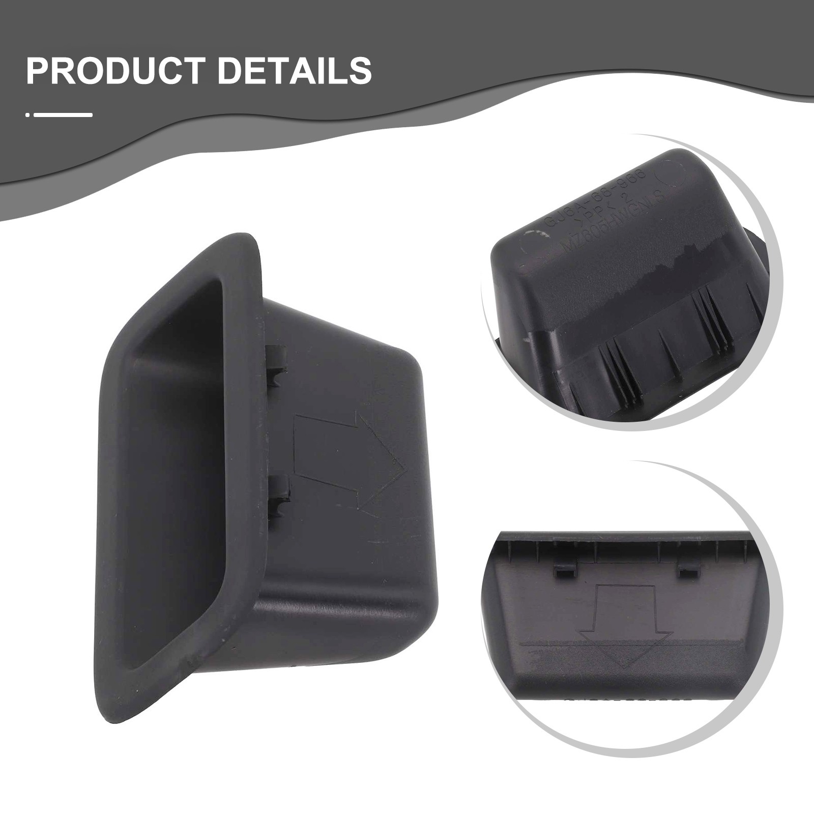 Heavy Duty Pulldown Handle for Mazda 3 5 For CX5 For CX7 For RX8