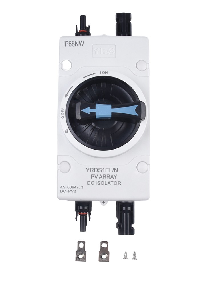 Switch Accessories 1 Pcs 32A /1000VDC 4P DC Disconnector For 2 Strings IP66