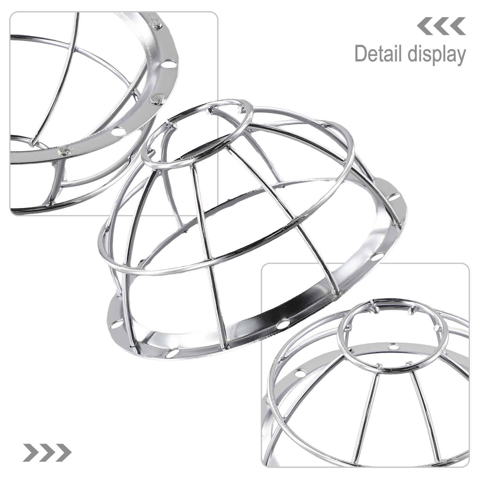 Sleek and Modern Iron Smoke Detector Protective Cover for Stylish Protection - Bild 13 von 31
