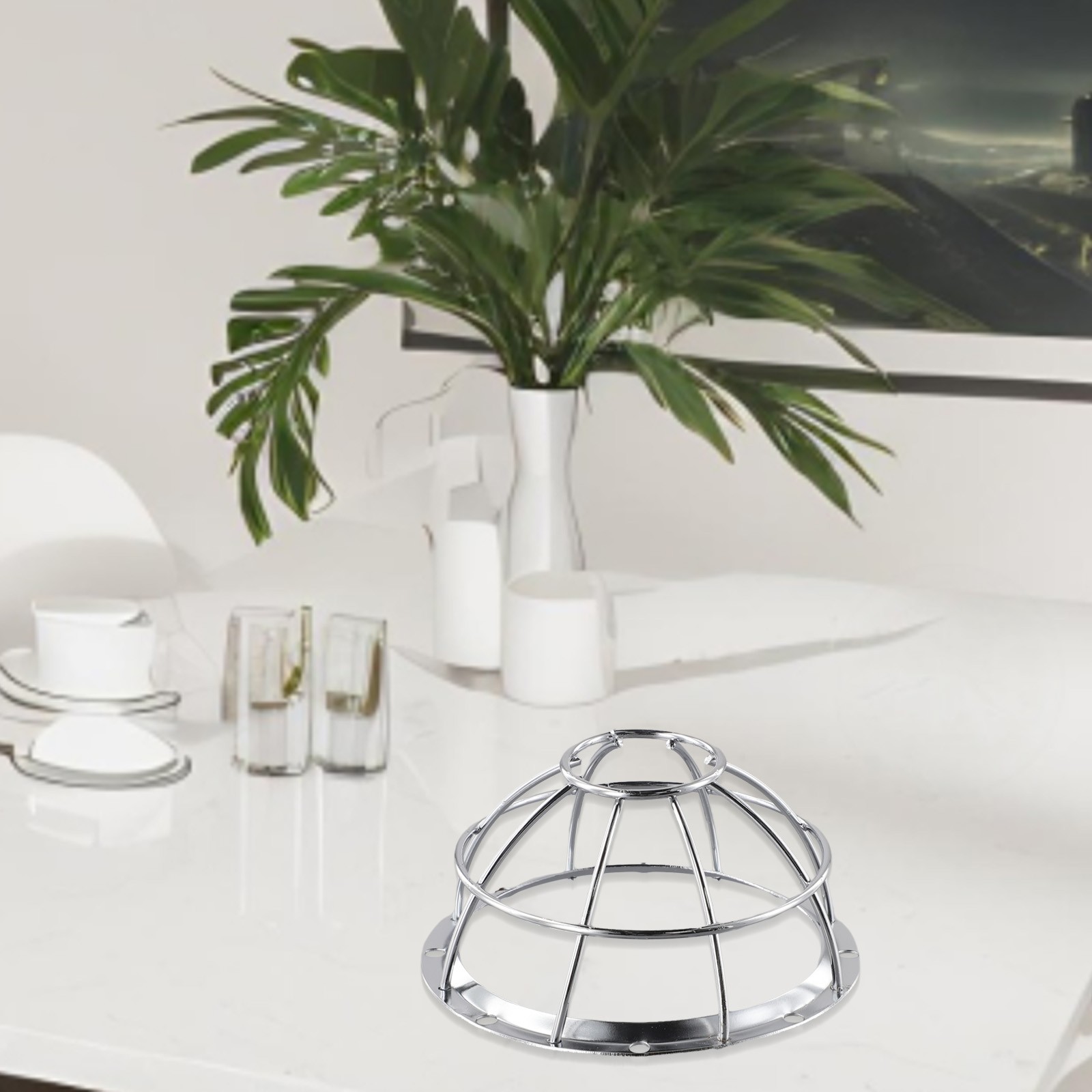Sleek and Modern Iron Smoke Detector Protective Cover for Stylish Protection - Bild 14 von 31