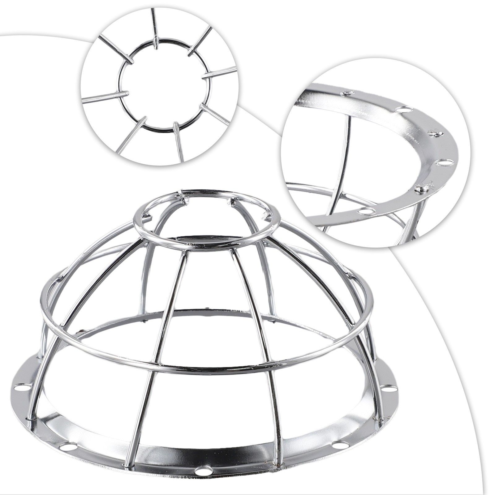 Sleek and Modern Iron Smoke Detector Protective Cover for Stylish Protection - Bild 15 von 31