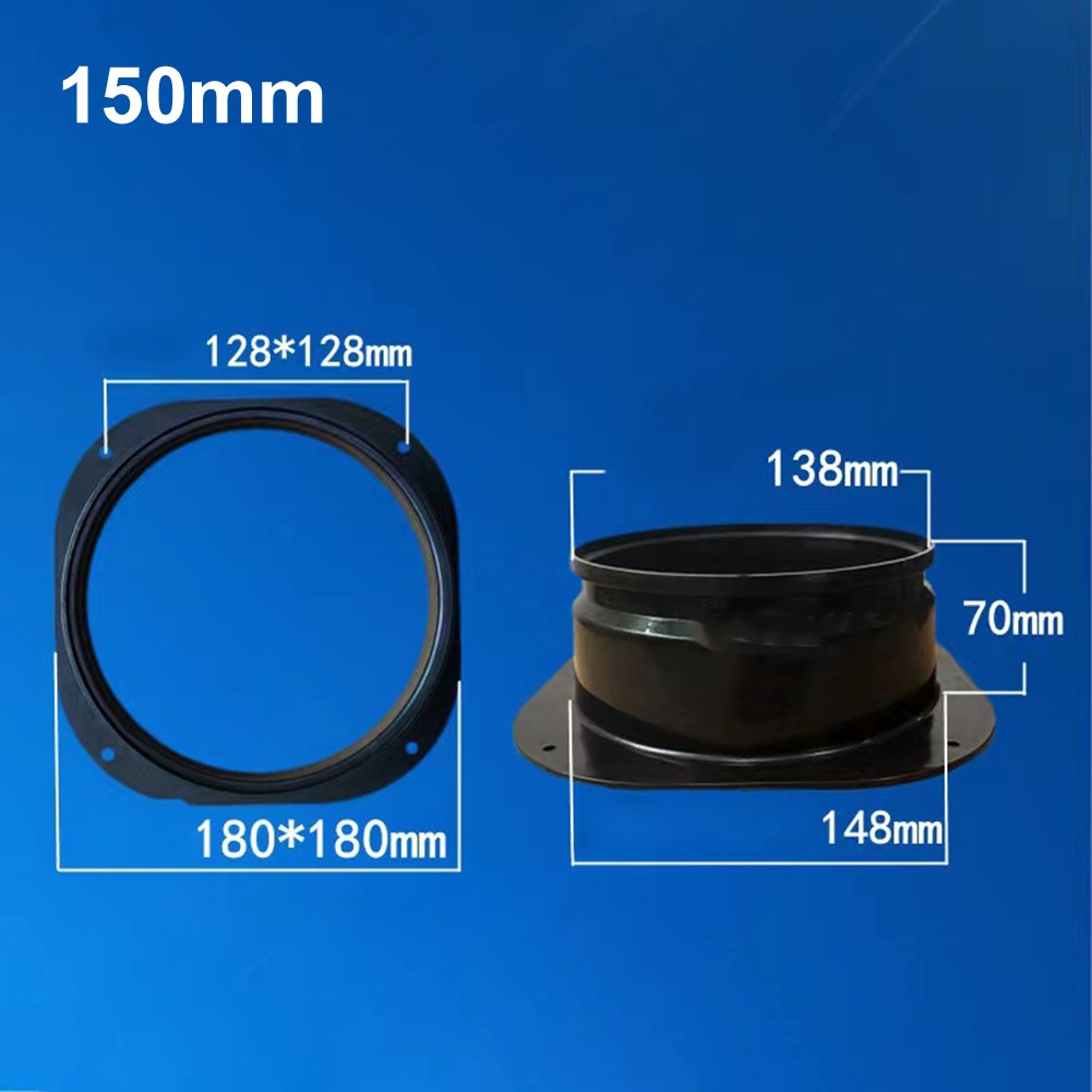 Ventilation Duct Connector Plastic Flange Joint High Pressure Resistance - Picture 39 of 70