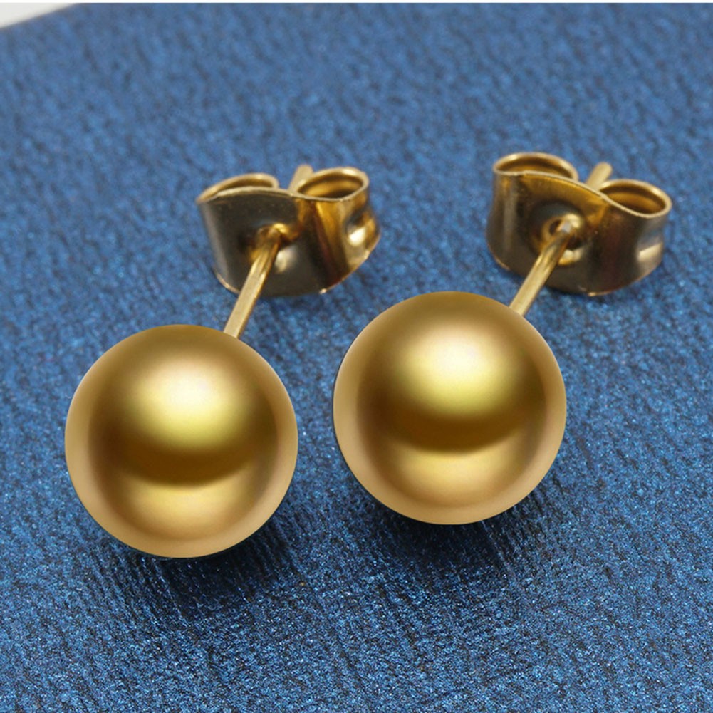 Elevate Your Style 18K Stainless Steel Pearl Earrings for the Discerning - Picture 13 of 14
