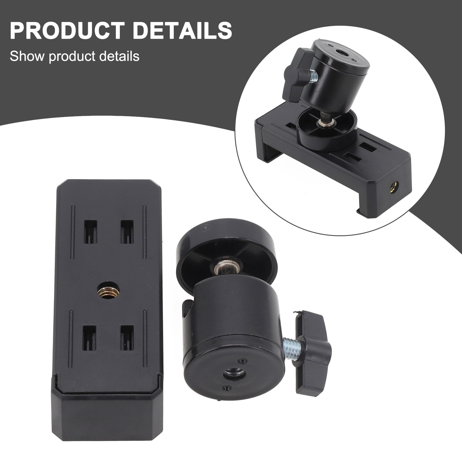 Affidabile attacco treppiede con adattatore switch 14 per piccole fotocamere e s - Zdjęcie 20 z 28