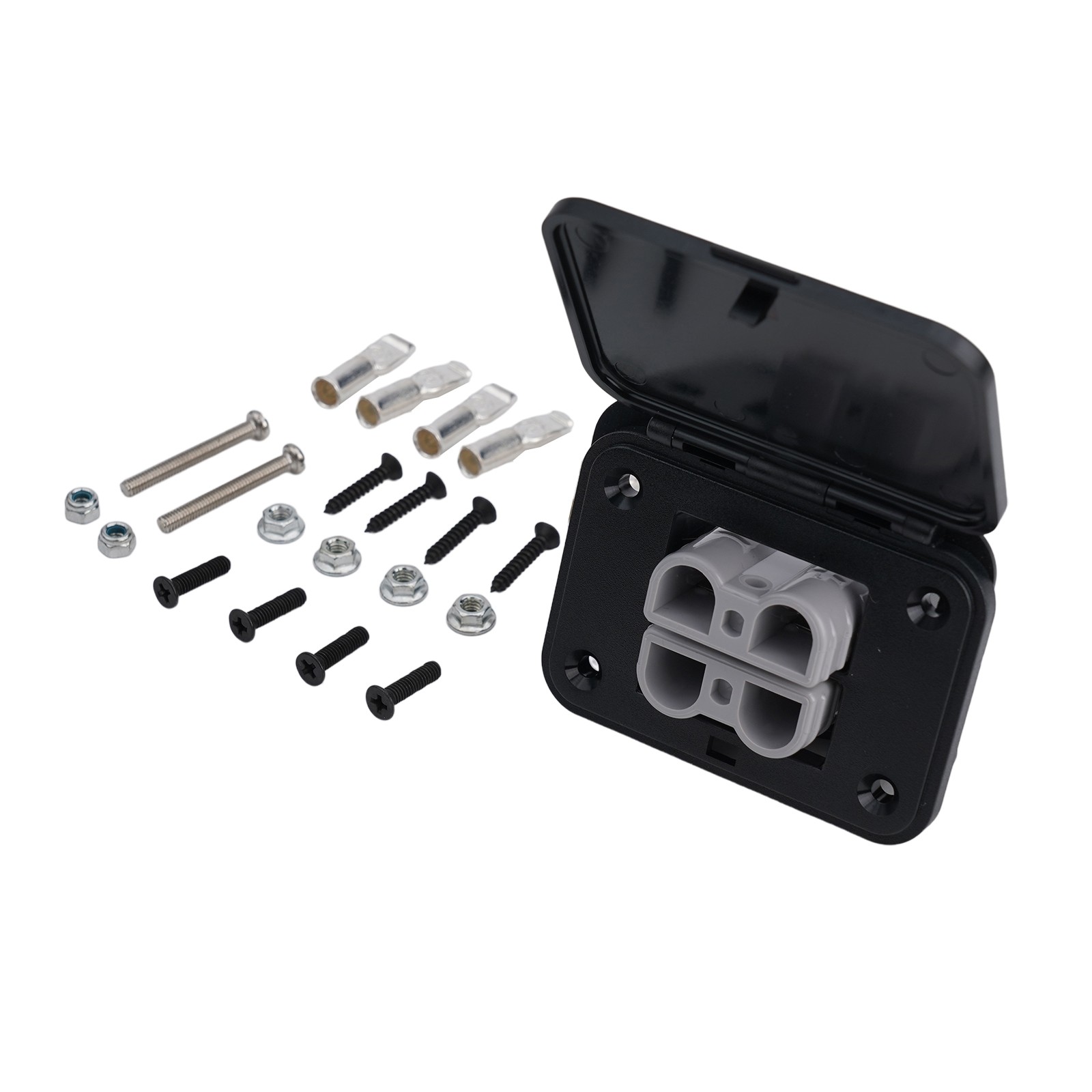 Reliable Power Transmission 50A Twin Dual Flush Mount for American Gauge Wire - Afbeelding 21 van 24