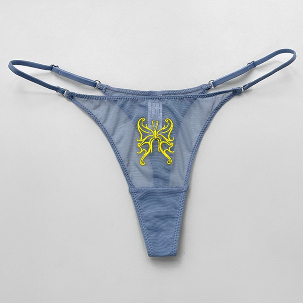 Low Waist Seamless G String Thong High Cut Panties T-Back Underwear Knicker - Picture 21 of 25
