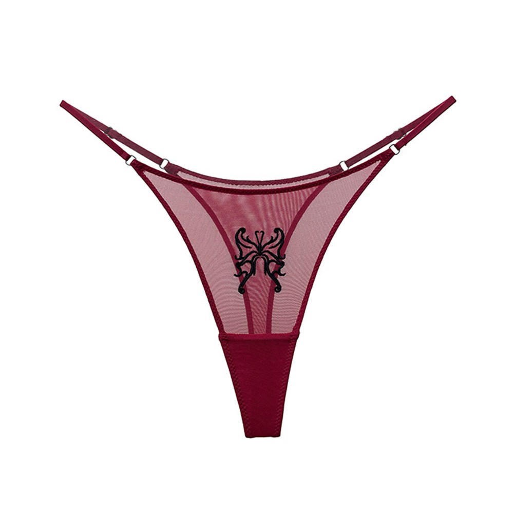 Low Waist Seamless G String Thong High Cut Panties T-Back Underwear Knicker - Picture 15 of 25