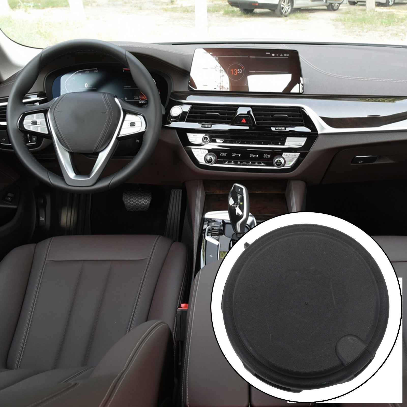 11617503520 Crankcase Breather Vent Oil Seperator Valve Cap For For E46 - Picture 8 of 12