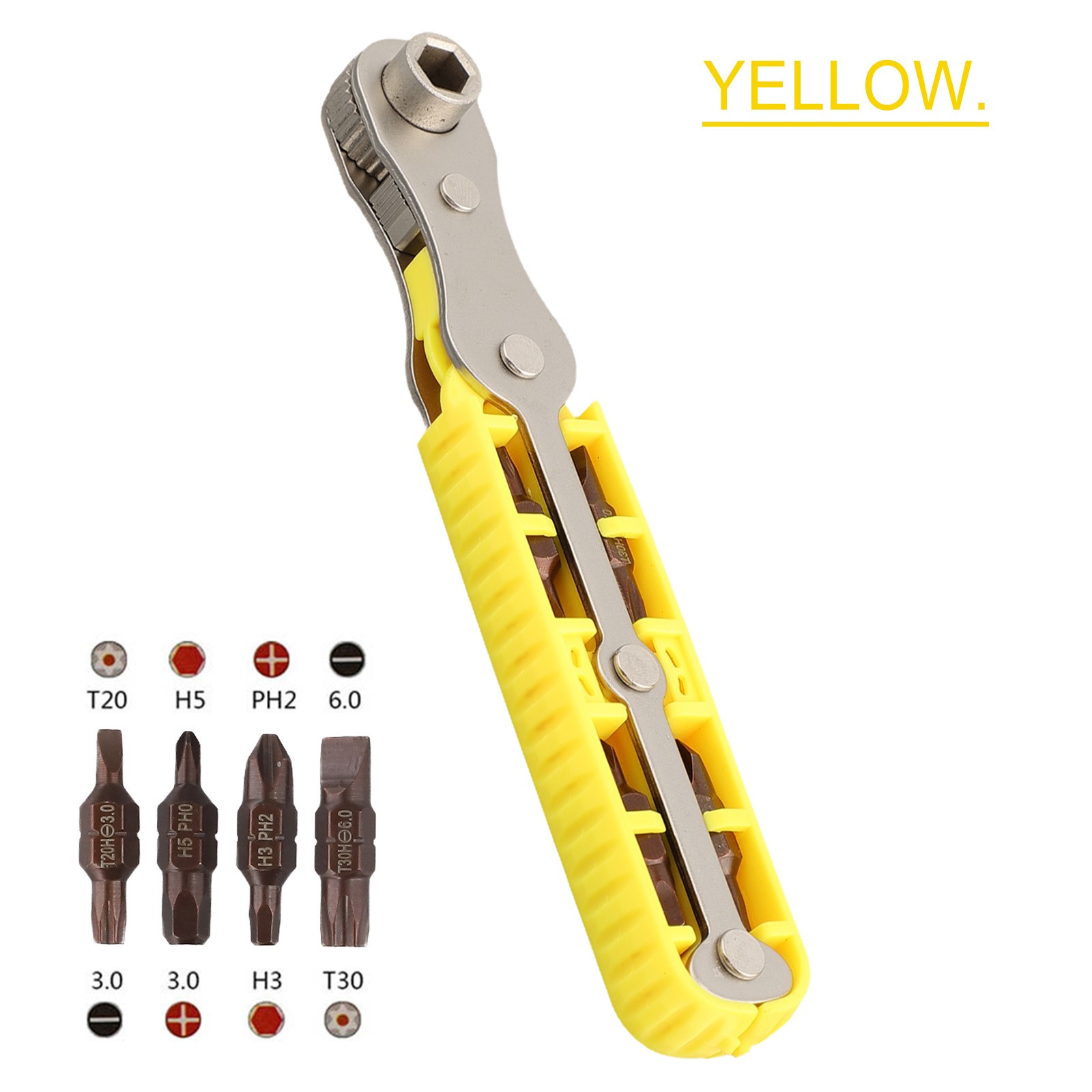 Bidirectional Ratchet Screwdriver with Comfortable Grip for Extended Use - Picture 46 of 62