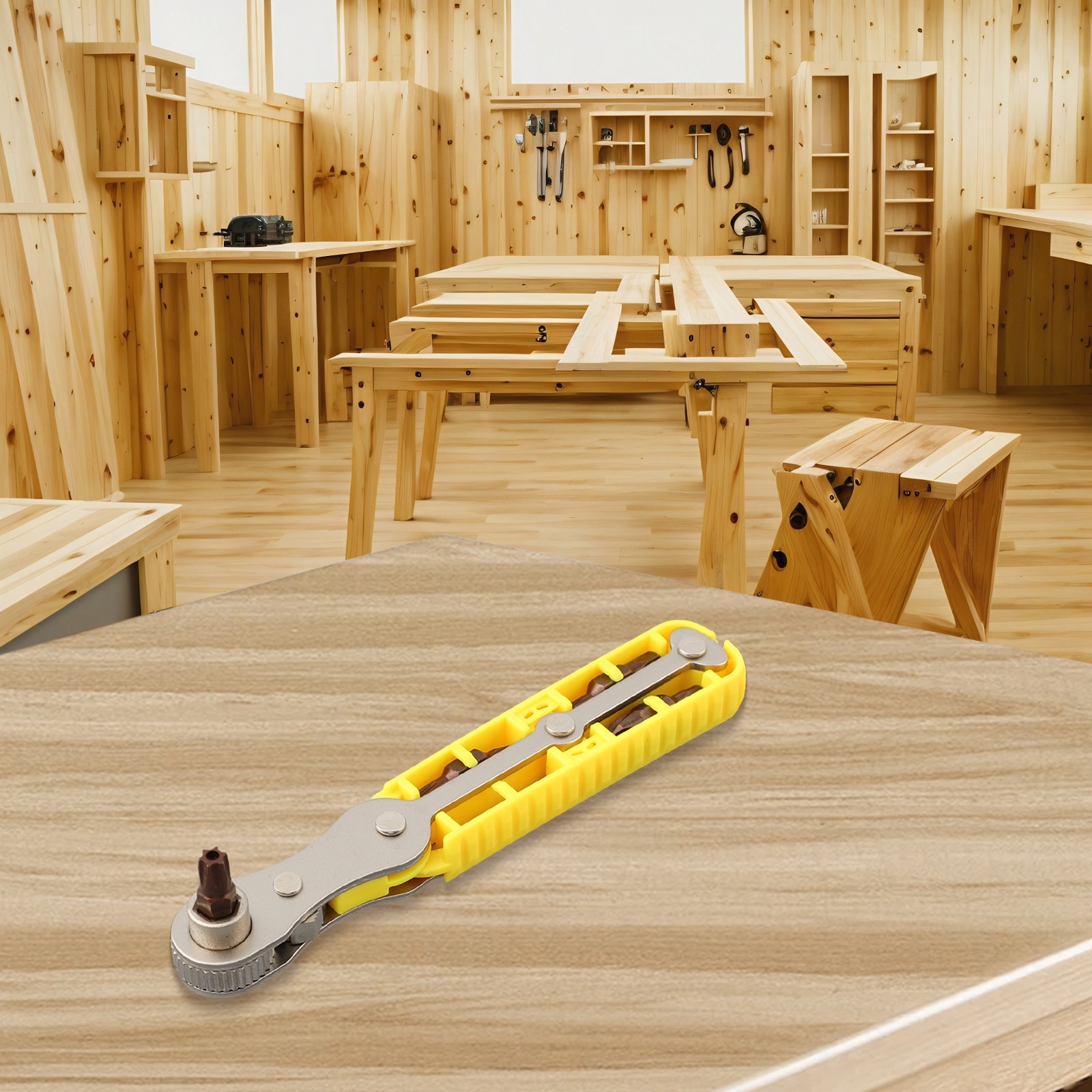 Bidirectional Ratchet Screwdriver with Comfortable Grip for Extended Use - Picture 48 of 62