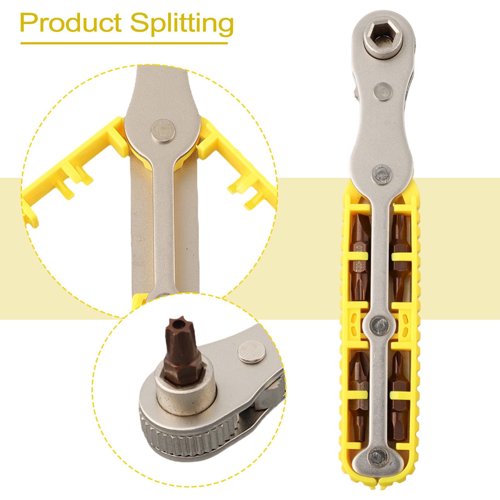 Bidirectional Ratchet Screwdriver with Comfortable Grip for Extended Use - Picture 44 of 62