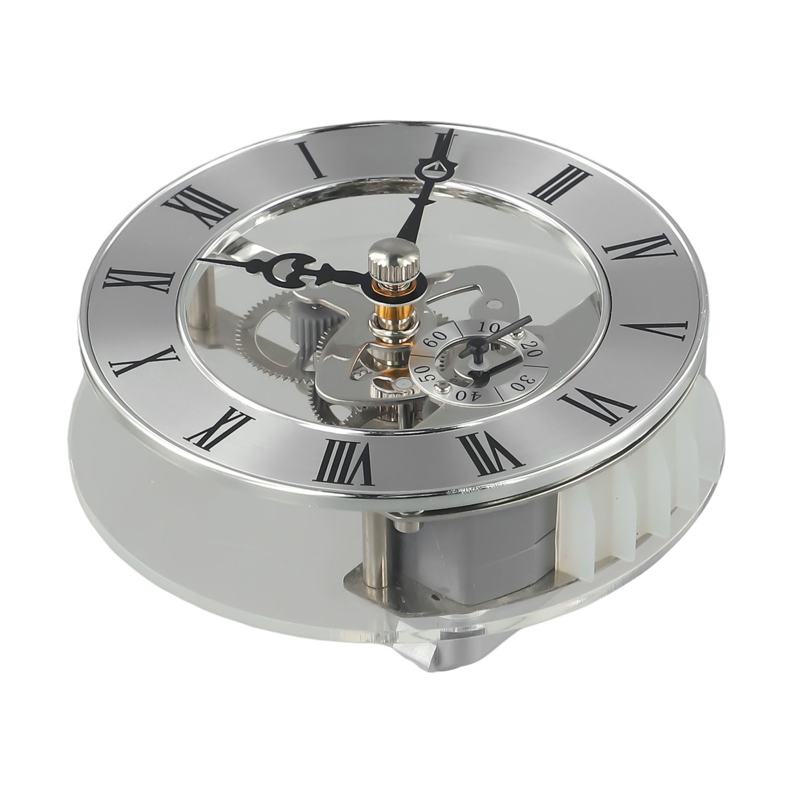28) Insert d'horloge lunette dor��e ventes exceptionnelles transparente 86 mm mouvement quartz chiffres