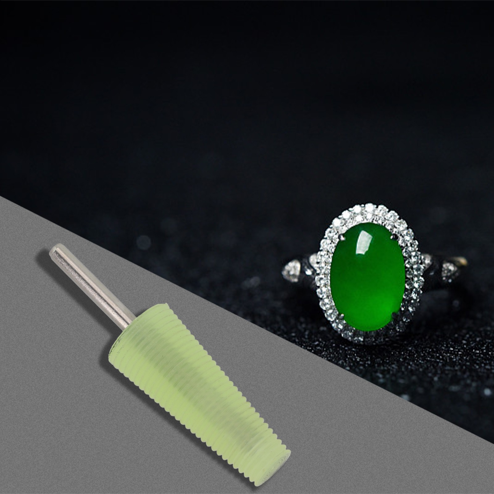 Jewelry Polishing Tool for Agate and Jade Rings Secure Fixing High efficiency