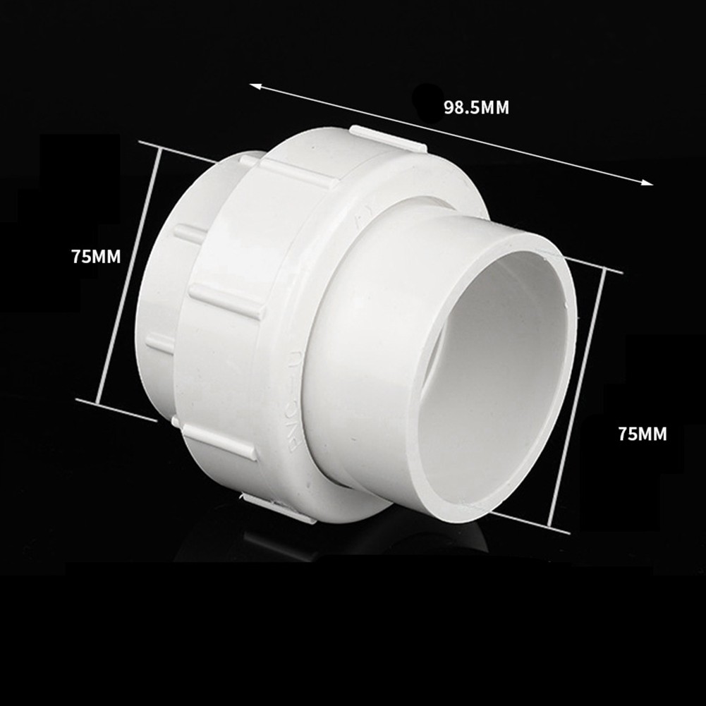 Sichere PVC Union Wasserversorgung Rohrverbindung 63 mm 75 mm effiziente Sanitä - Bild 31 von 38