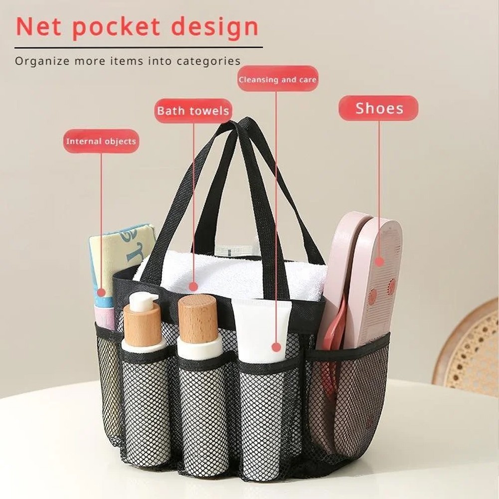Trousse de acheter Toilette Douche Suspendue Poignée Renforcée Sac de Rangement Portab