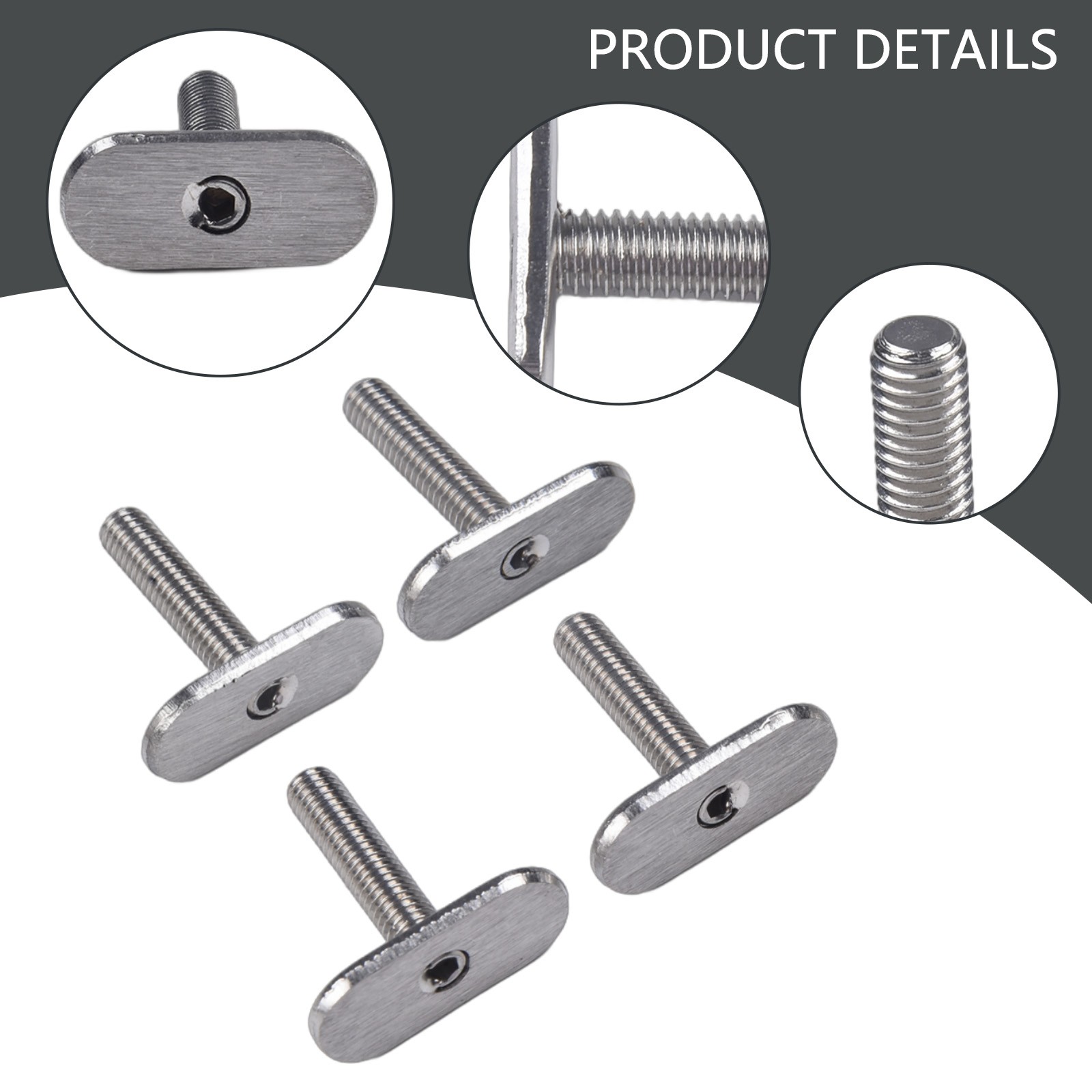 Kit de boulons de montage 2024 accessoire pour kayaks petits bateaux acier inoxydable