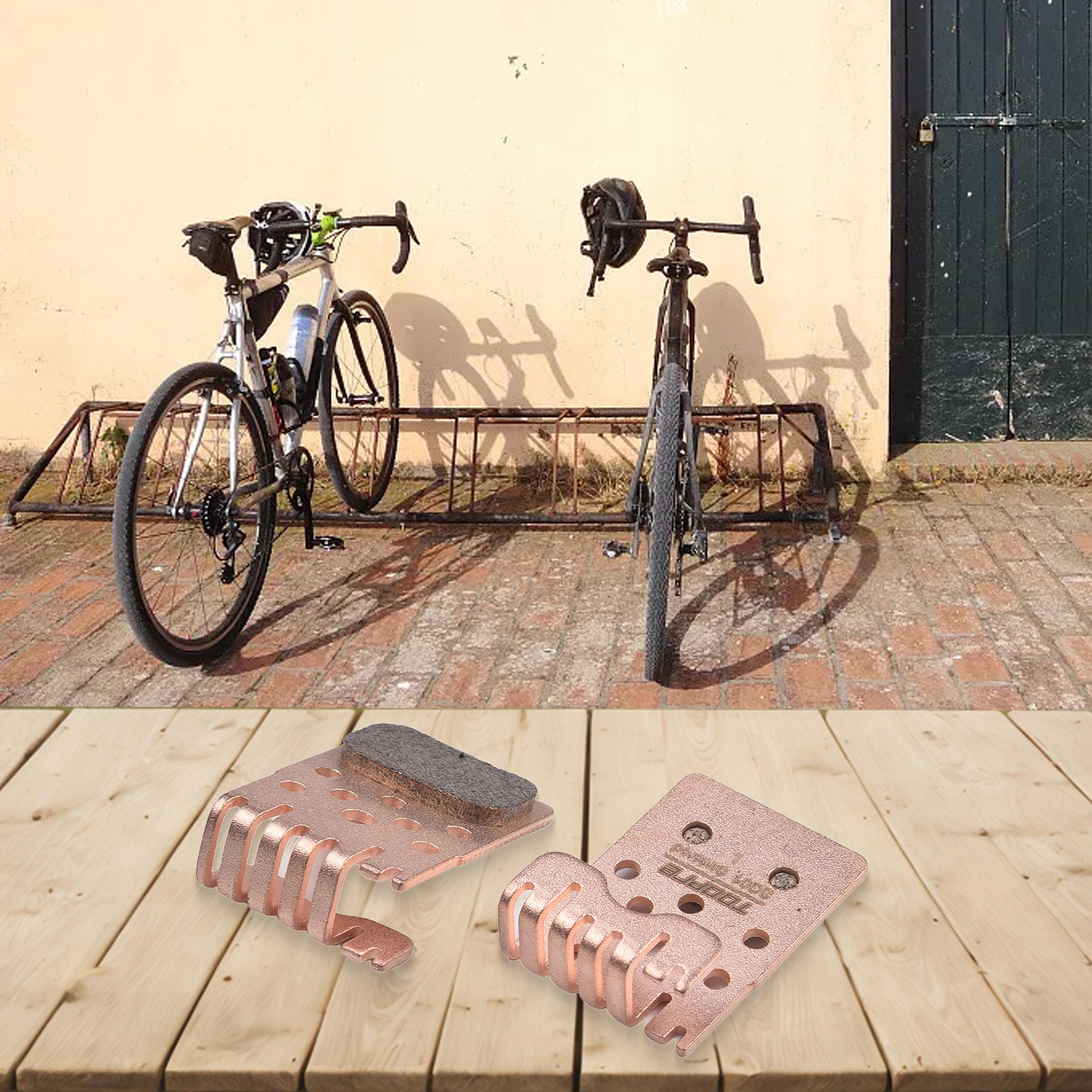Pastiglie freno a disco dissipazione calore bici equitazione per tutte le condiz - Picture 20 of 30