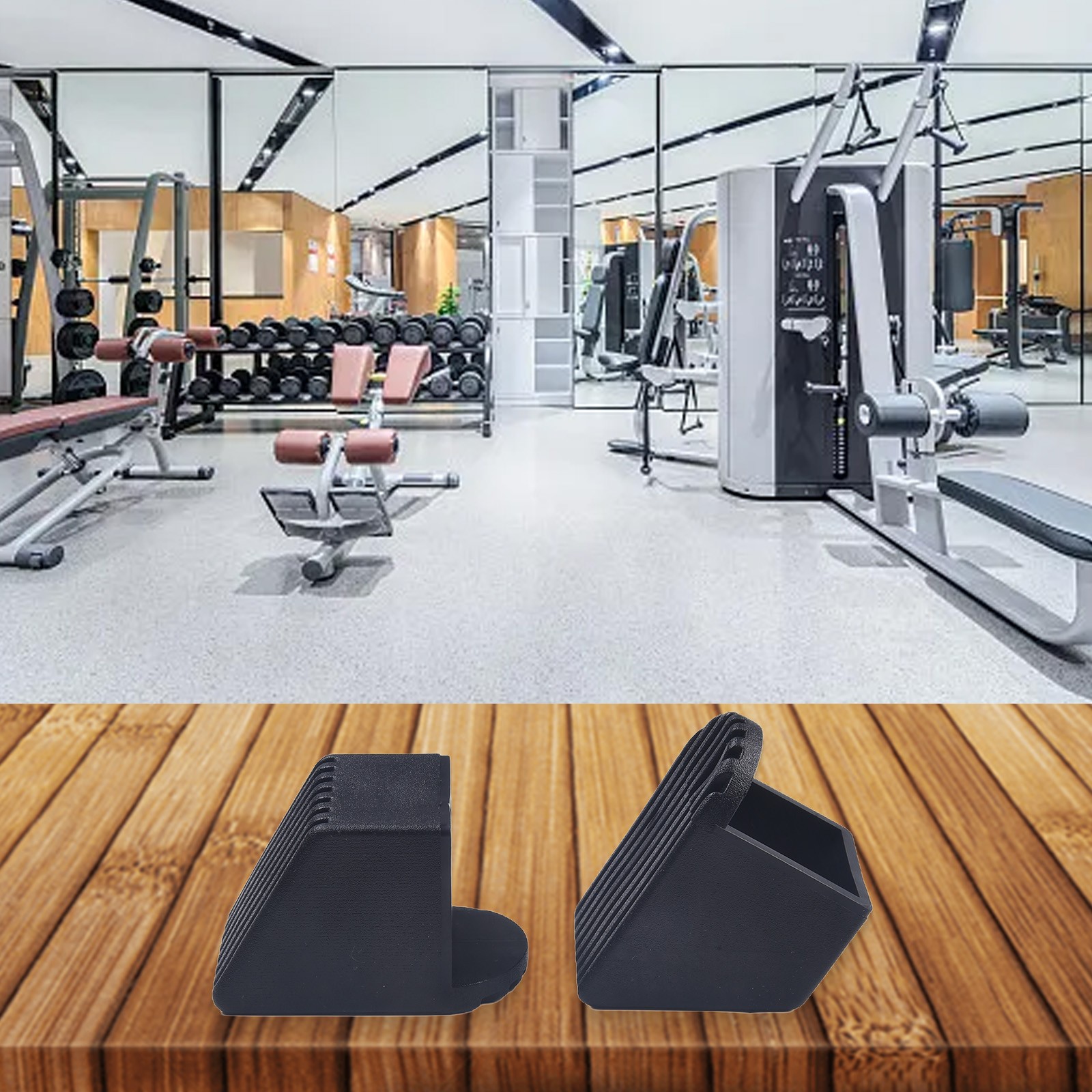 Strong Square End Cap Foot Cover for Assurance of Gym Accessories and Chairs - Picture 29 of 53