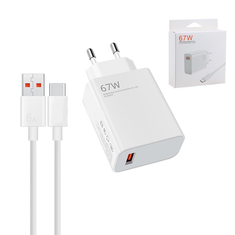 Chargeur Rapide Premium 67W pour xiaomi pour POCO et pour Redmi avec Type C - Zdjęcie 13 z 13