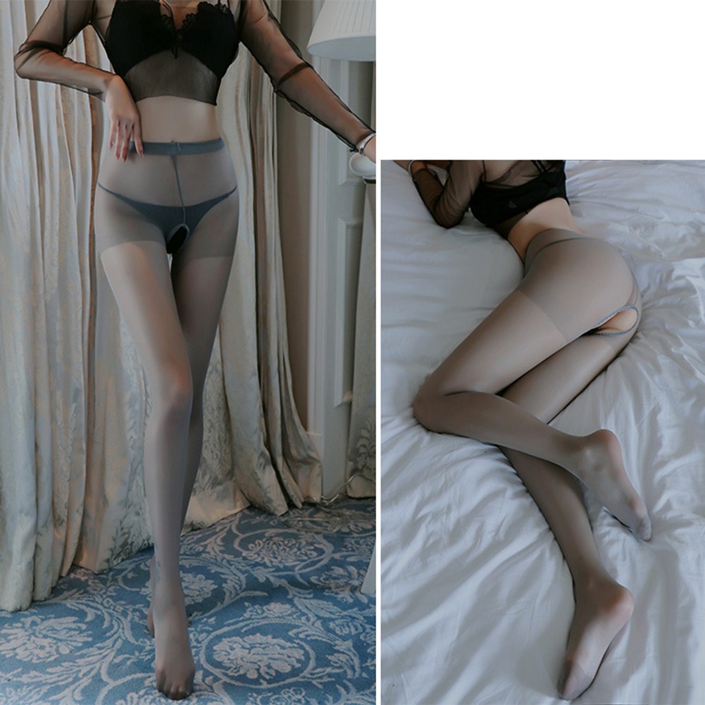 Frauen Nylon Strümpfe Schickloser Strumpfhosen Freie Größe Sexy Dessous - Bild 36 von 44