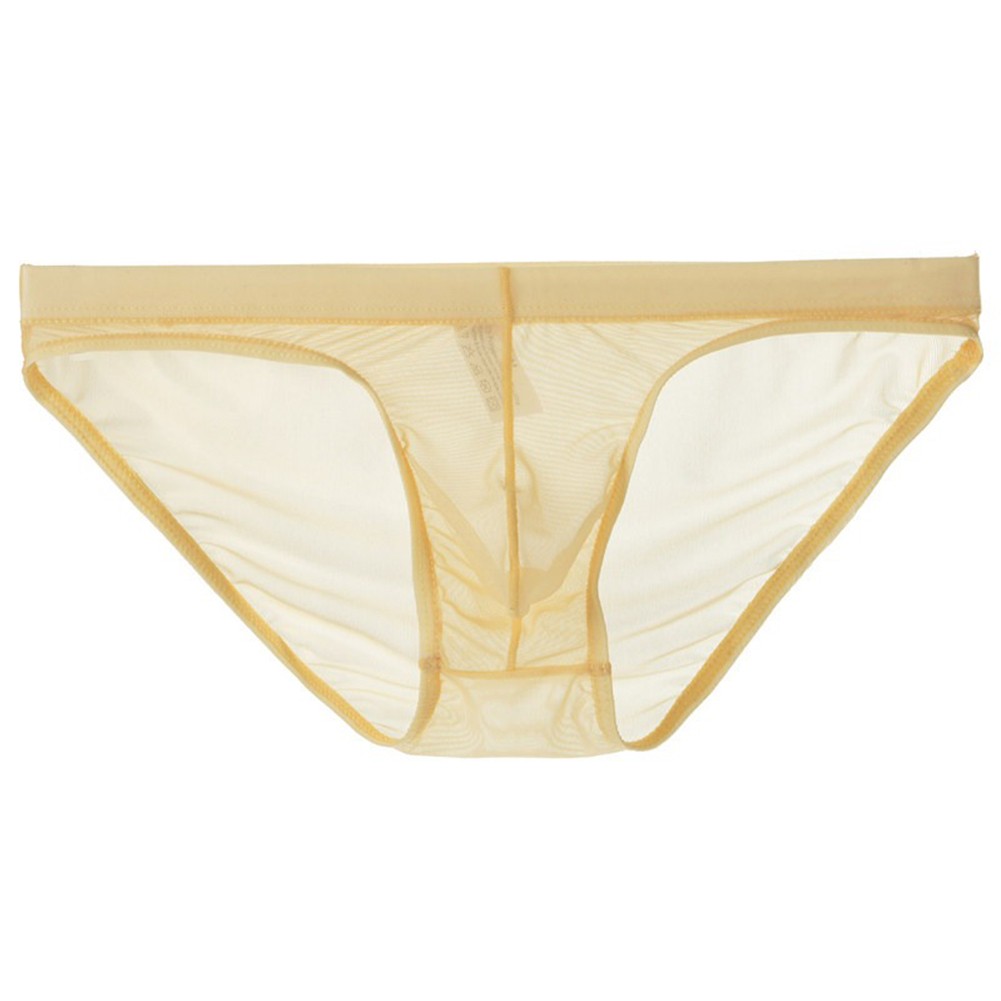 Hombres Sexy Calzoncillos Ropa Interior Transparente Bolsa de tiro bajo Bragas Malla Lencería Transpirable - Imagen 32 de 46