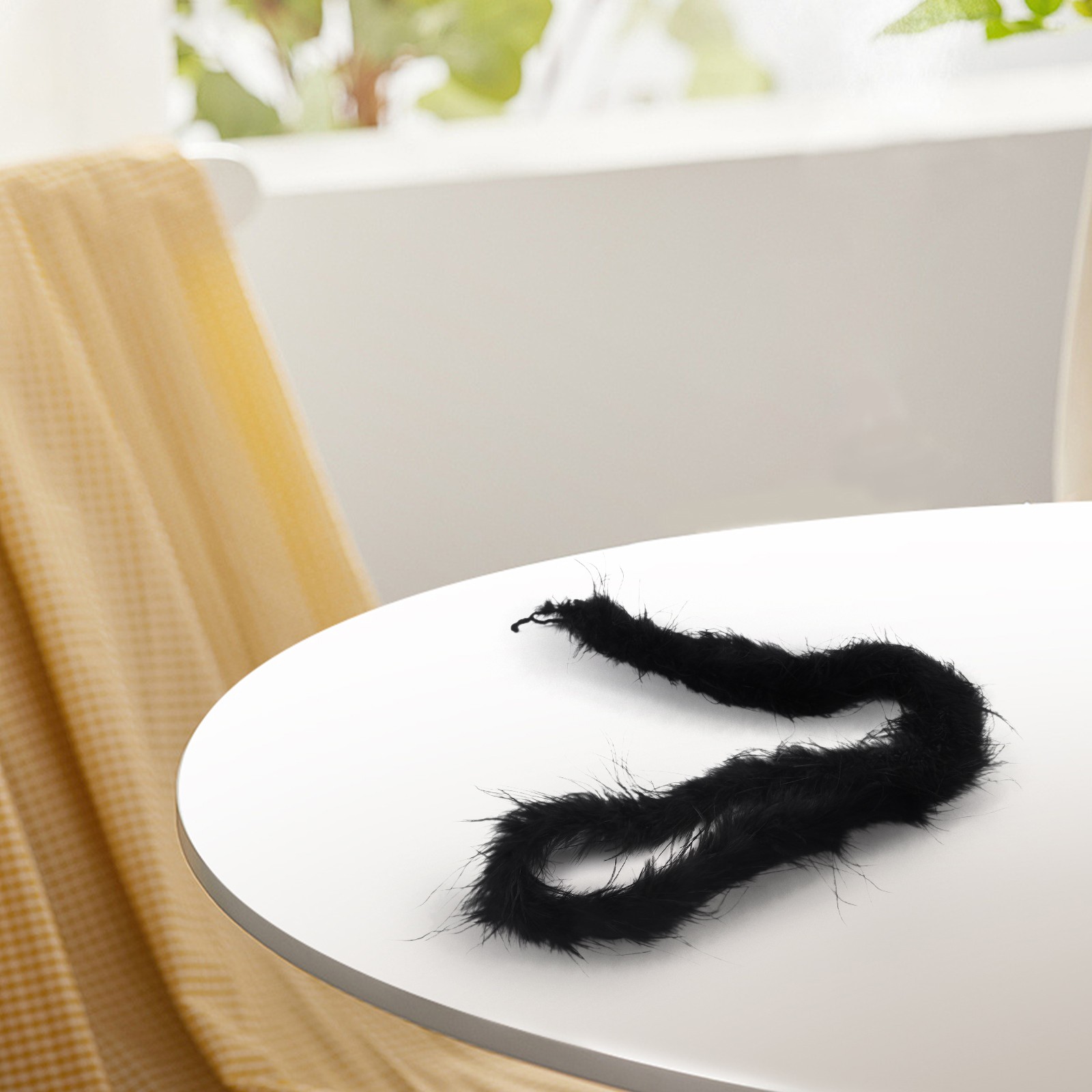 Eye Catching Ostrich Feather Trim for Dress Shirts and Crafts 2M Length - Picture 34 of 42