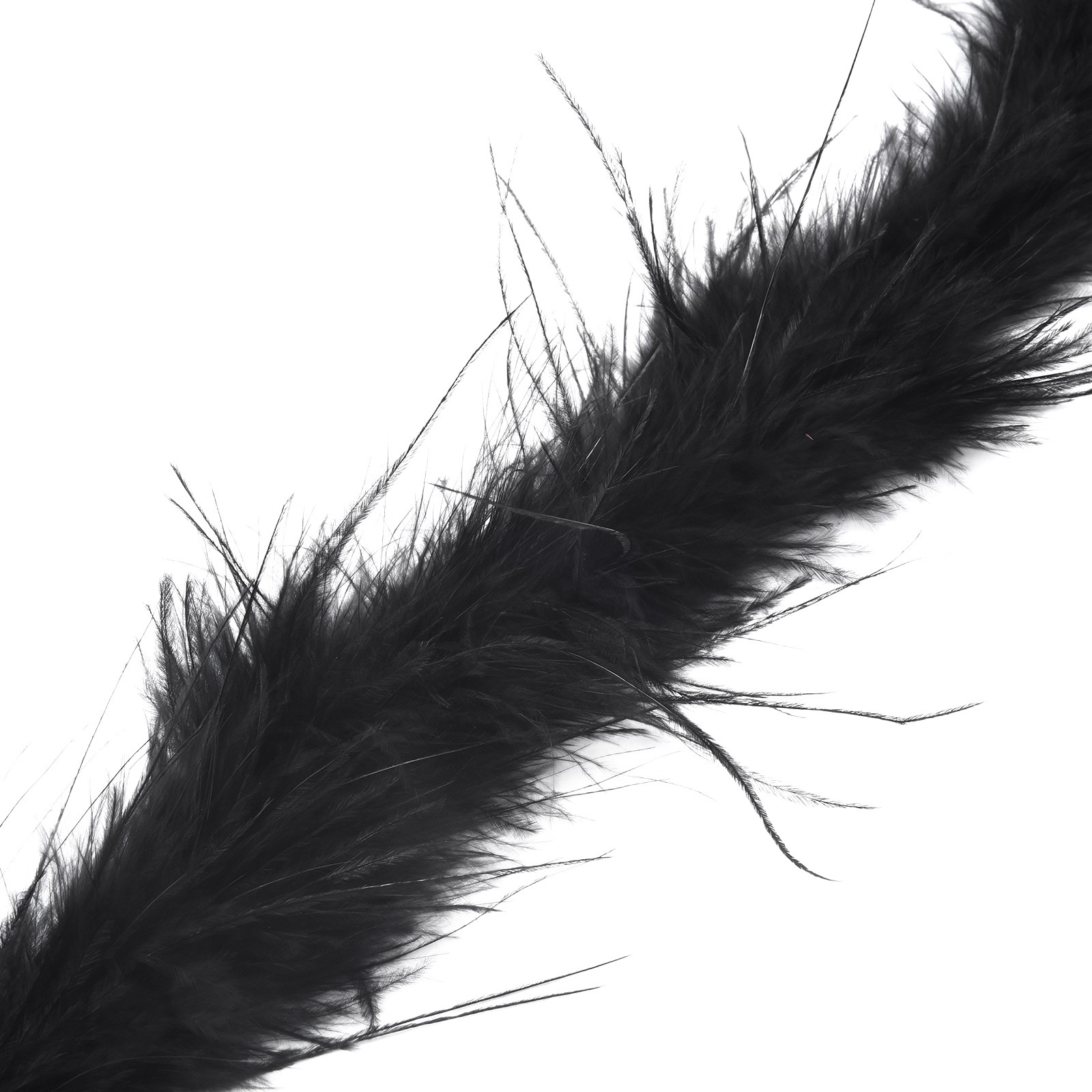 Eye Catching Ostrich Feather Trim for Dress Shirts and Crafts 2M Length - Picture 36 of 42