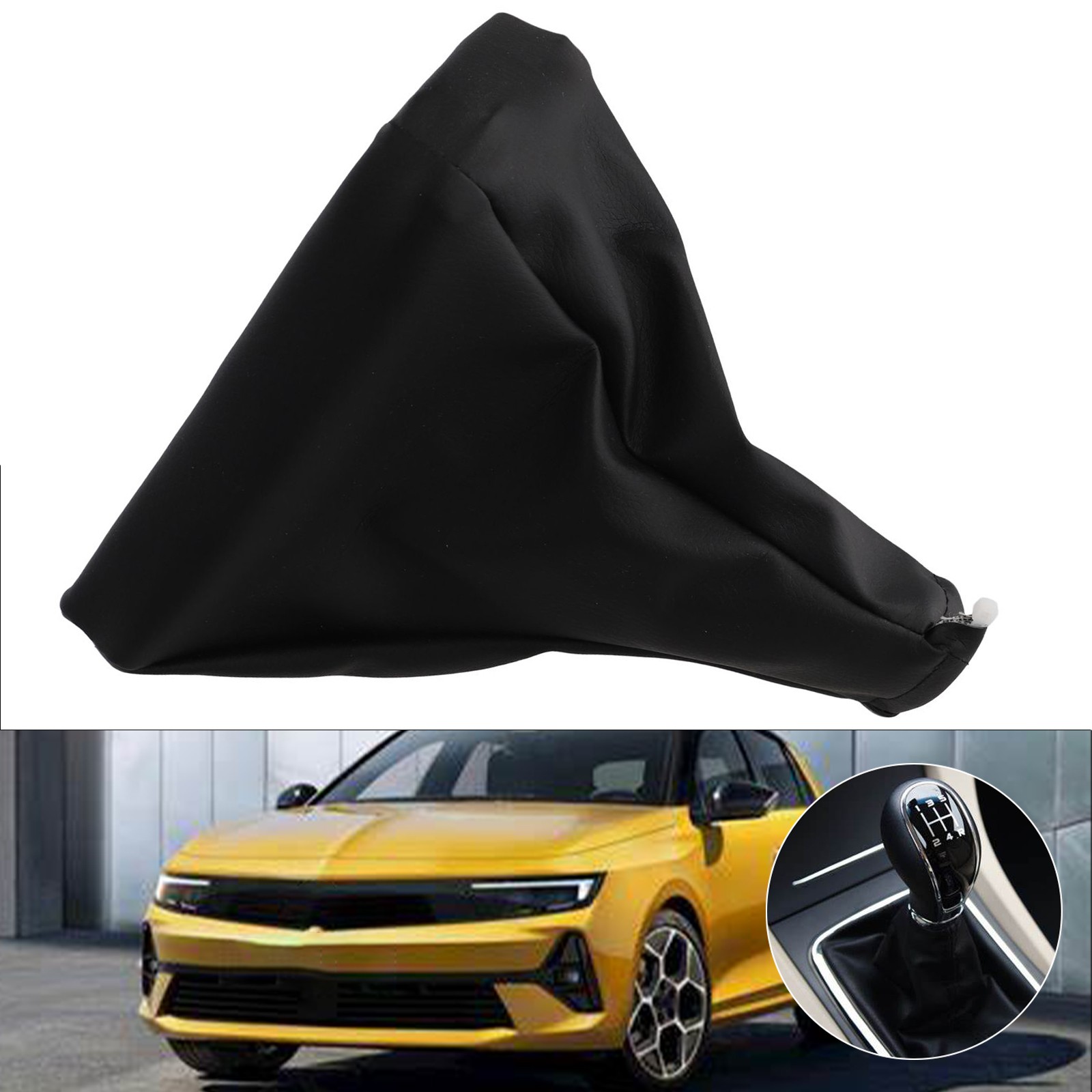 Custom Leather Gear Shift Gaiter For Vauxhall Astra G MK4 (1998-2003) - Multi-Coloured, Made In UK, Aforce Auto
