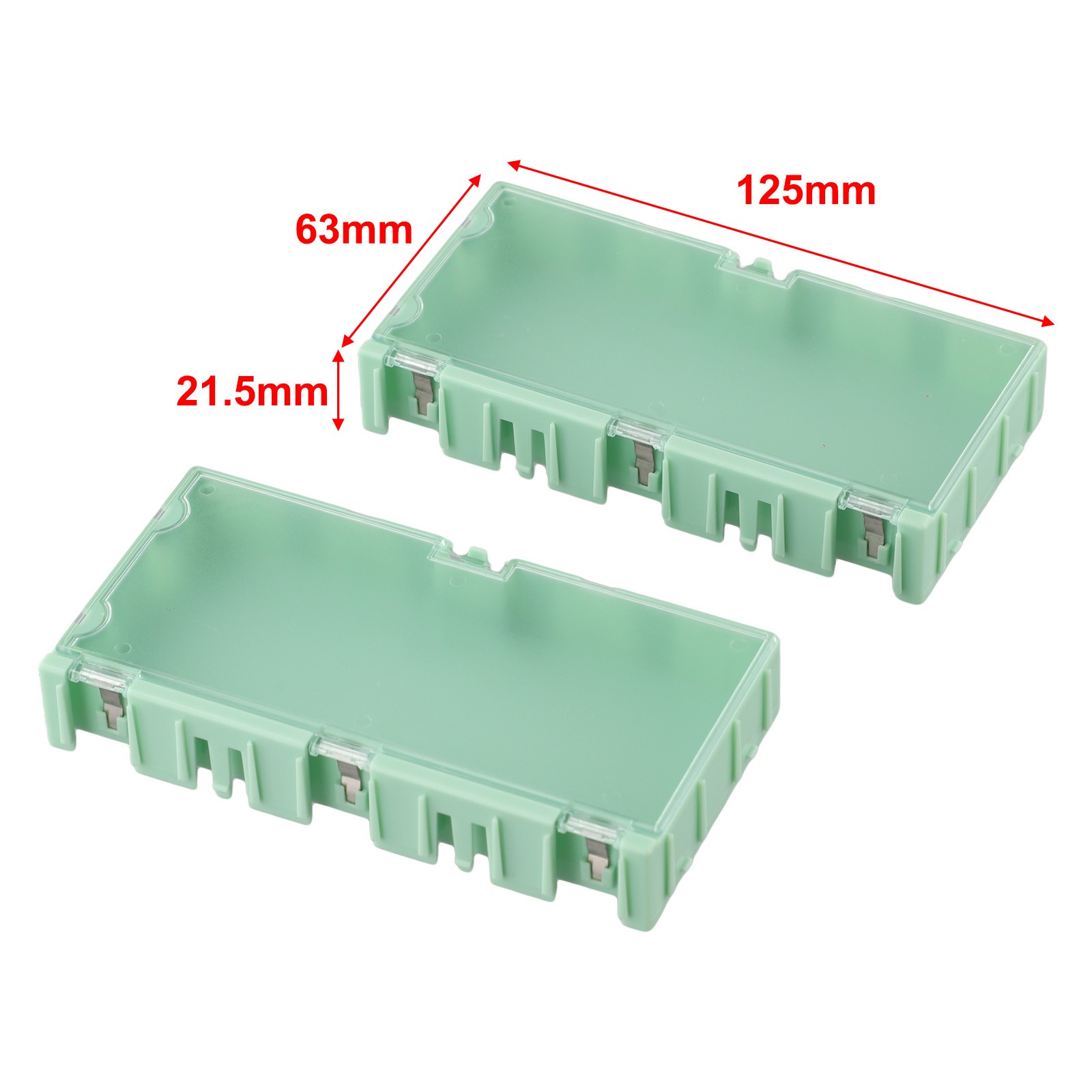 Contenitore Efficiente per Componenti Elettronici IC e Strumenti Gioielli 2pz - Foto 34 di 39