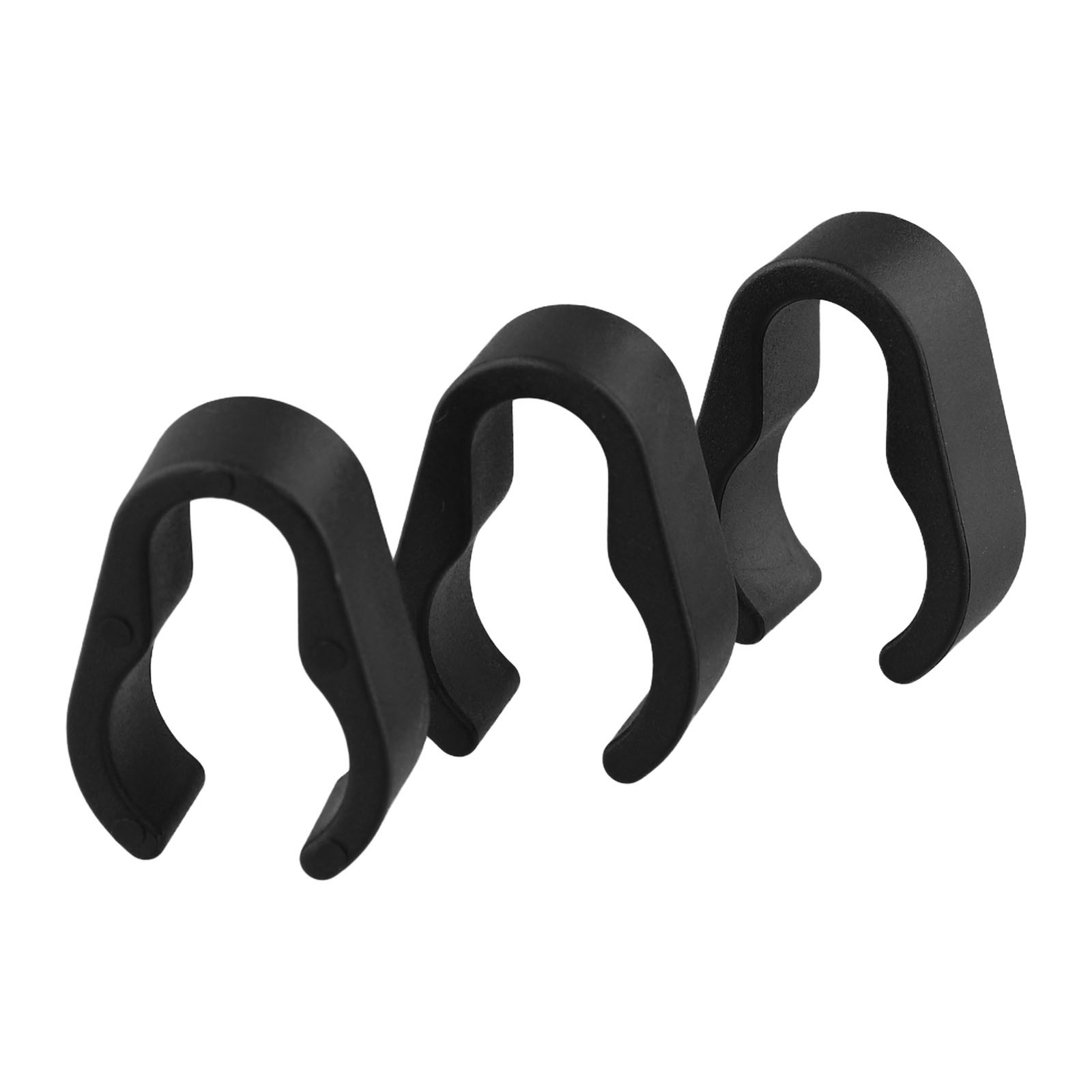 Microphone Stand Cable Clips Boom Pole Cable Clips Clamp Plastic Mount 32 PCS-image