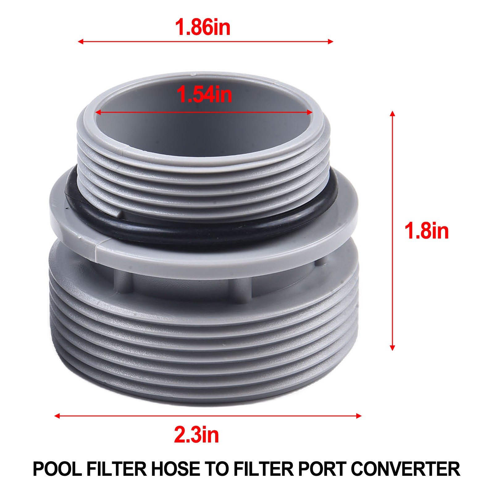 Hassle Pool Cleaning with Our Conversion Kit Suitable for All Pool Brands