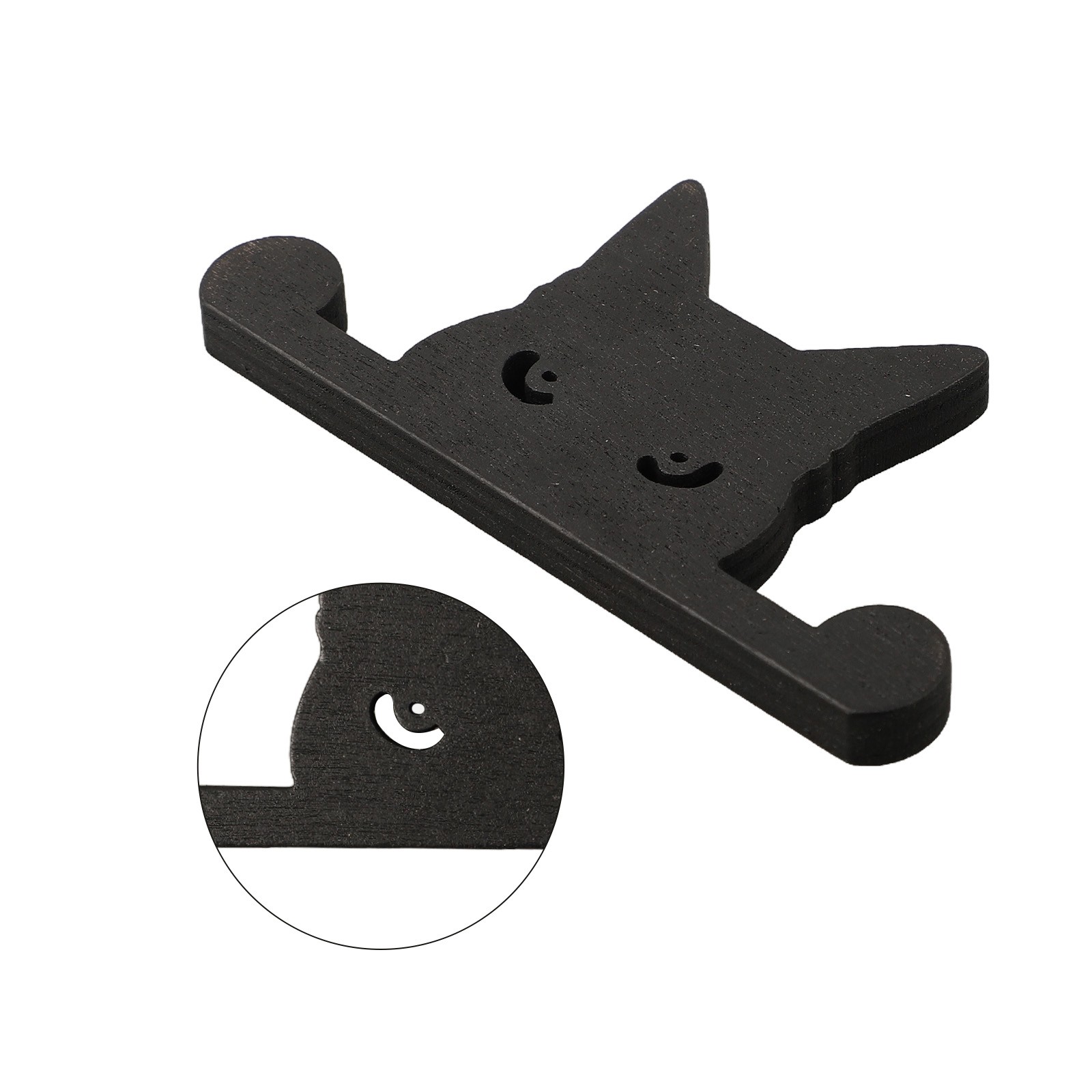 Ornaments Decoration Piles Garden Decoration Weather-resistant Wooden Black Cat - Picture 28 of 30
