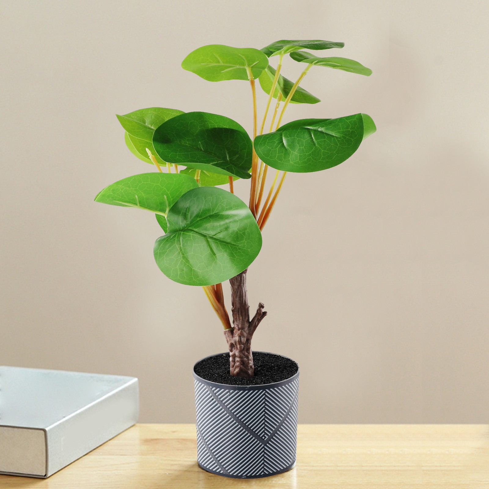 Planta en maceta aspecto realista no se desvanecerá planta decorativa - Imagen 21 de 24