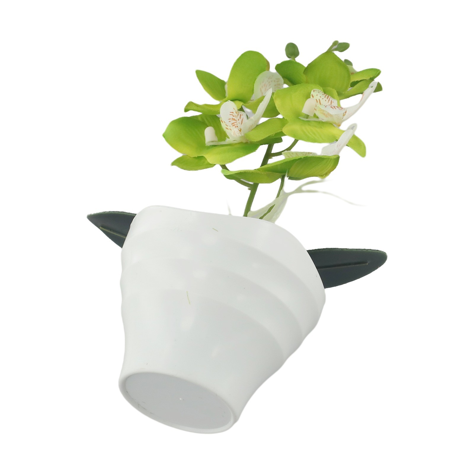 Potted Plant Exquisite Finish Five Heads Artificial Flowers Brand New - Picture 22 of 41