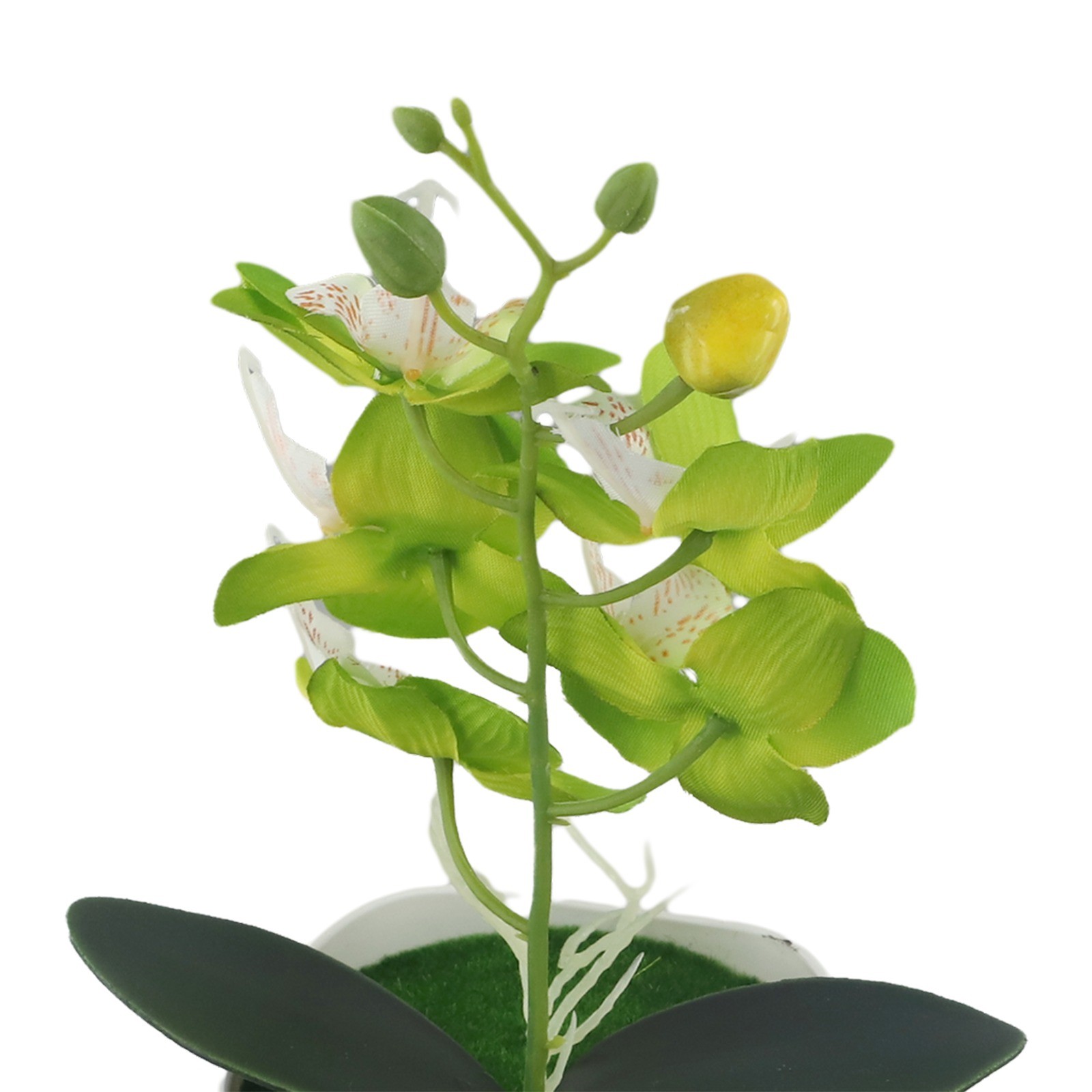 Topfpflanze Blumendekor Kunstblume Kunstblumen Phalaenopsis - Bild 15 von 33