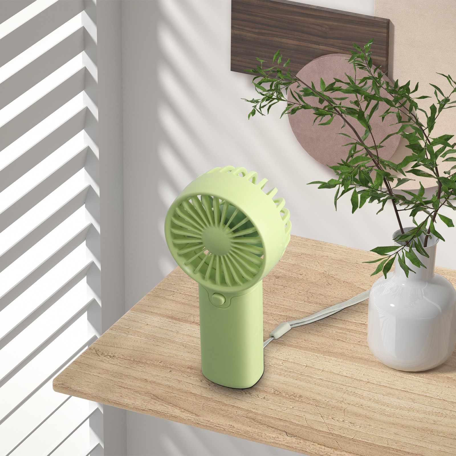 Compact Lightweight Pocket Fan with Adjustable Angle Portable Cooling Gadget - Picture 34 of 42