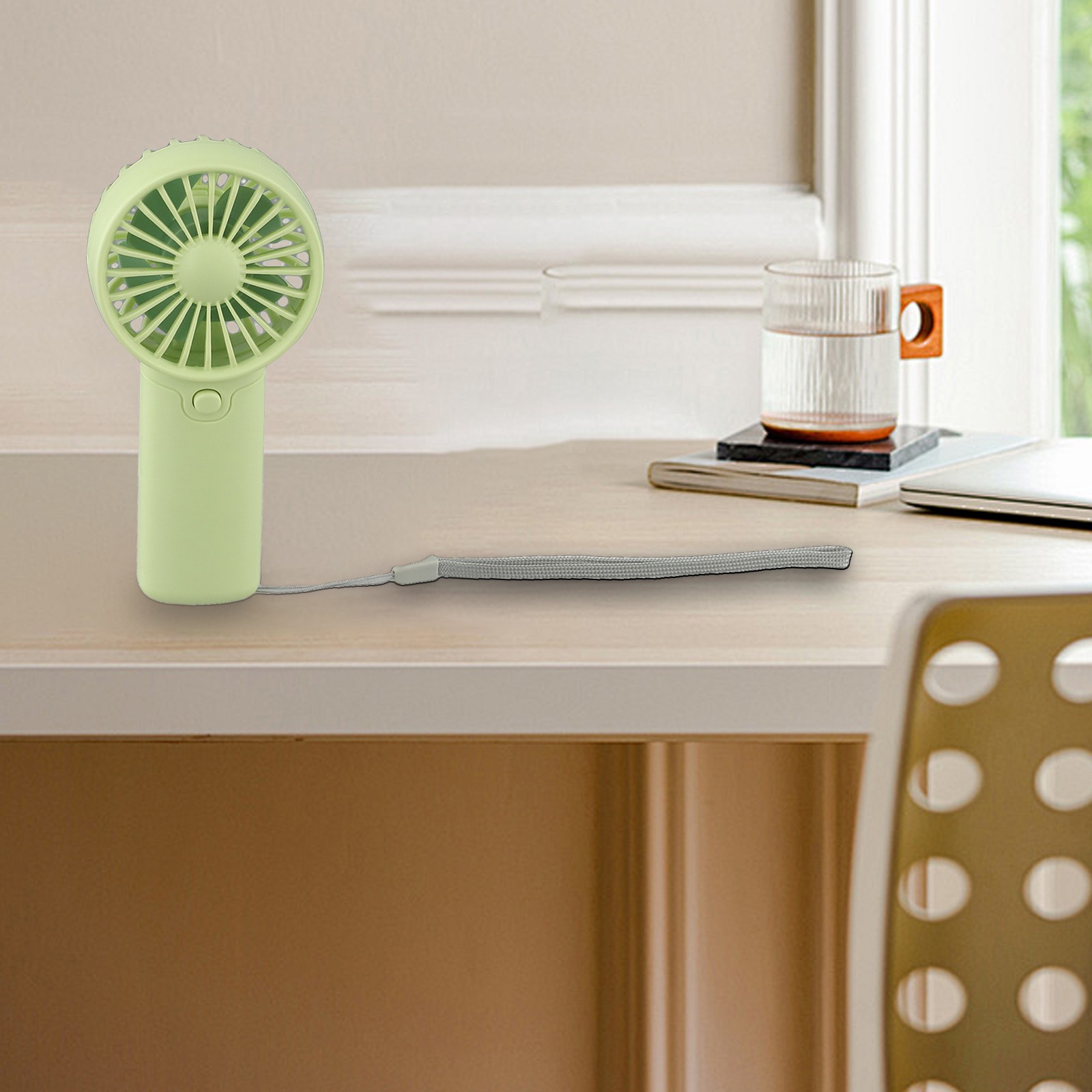 Compact Lightweight Pocket Fan with Adjustable Angle Portable Cooling Gadget - Picture 37 of 42