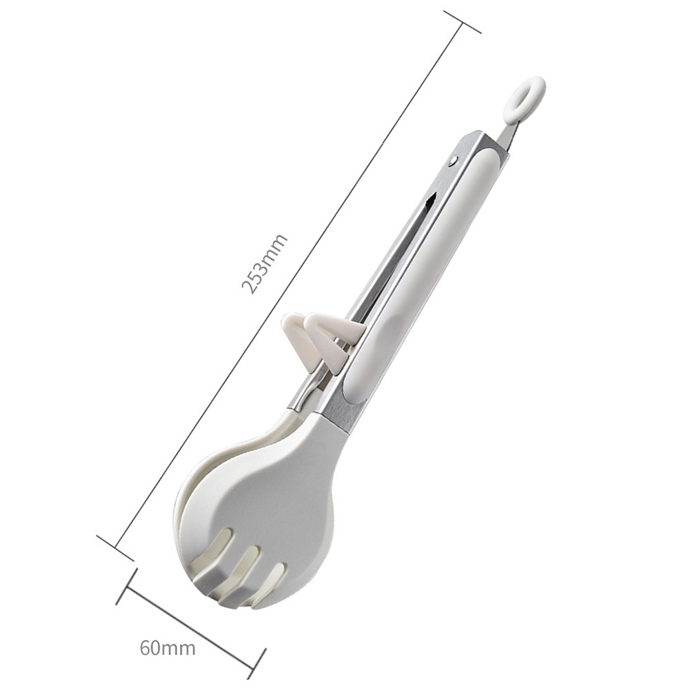 Pinzas de cocina con nombre de pieza de mango de acero inoxidable de silicona Co - Imagen 27 de 27