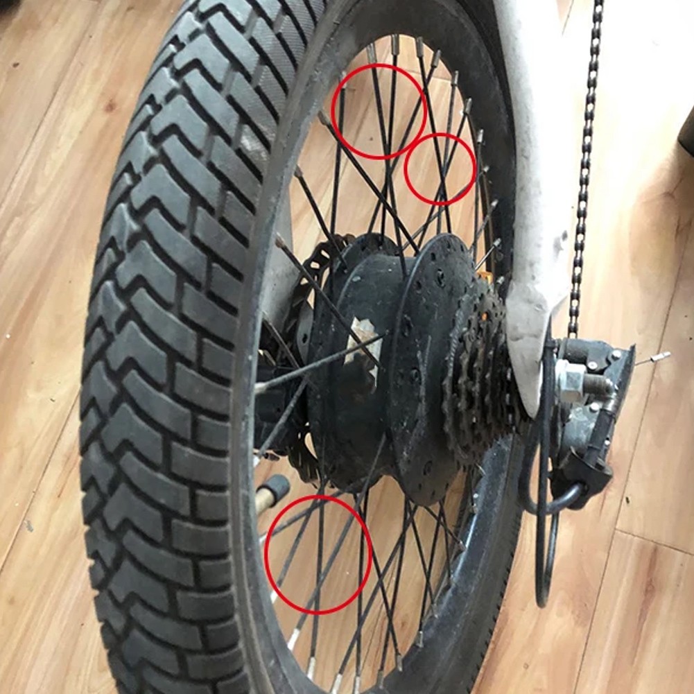 Bike Accessories Bike Repair Ebike Spokes Electric Vehicle Spokes Real Material - Foto 19 di 105