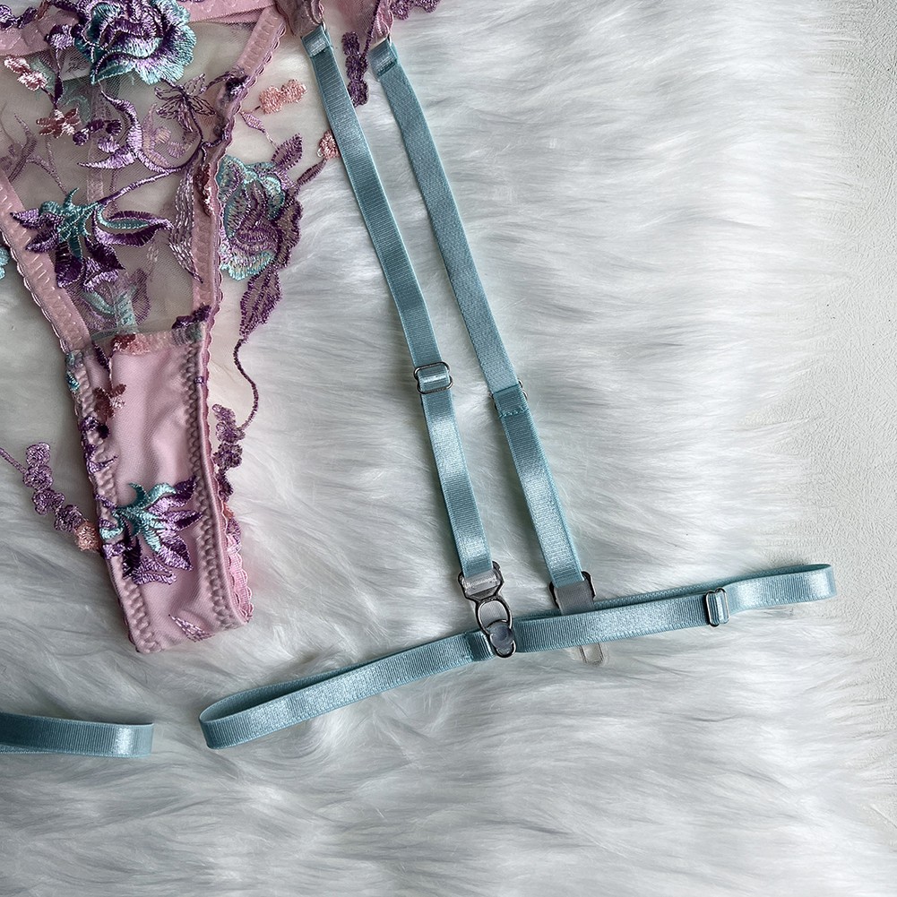 Pyjama femme confortable mode régulière soldes - sous vêtement transparent floral