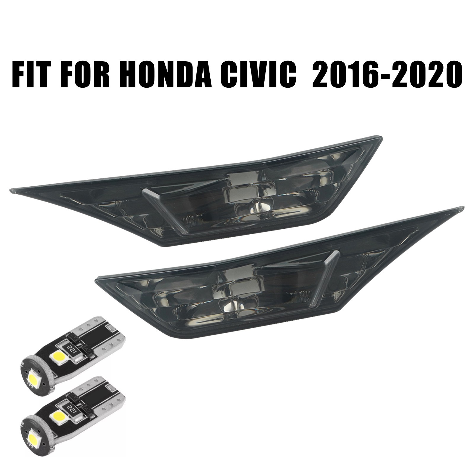 Side Marker Light Side Marker Light For Civic 2016-2021 Brand New - Picture 2 of 12