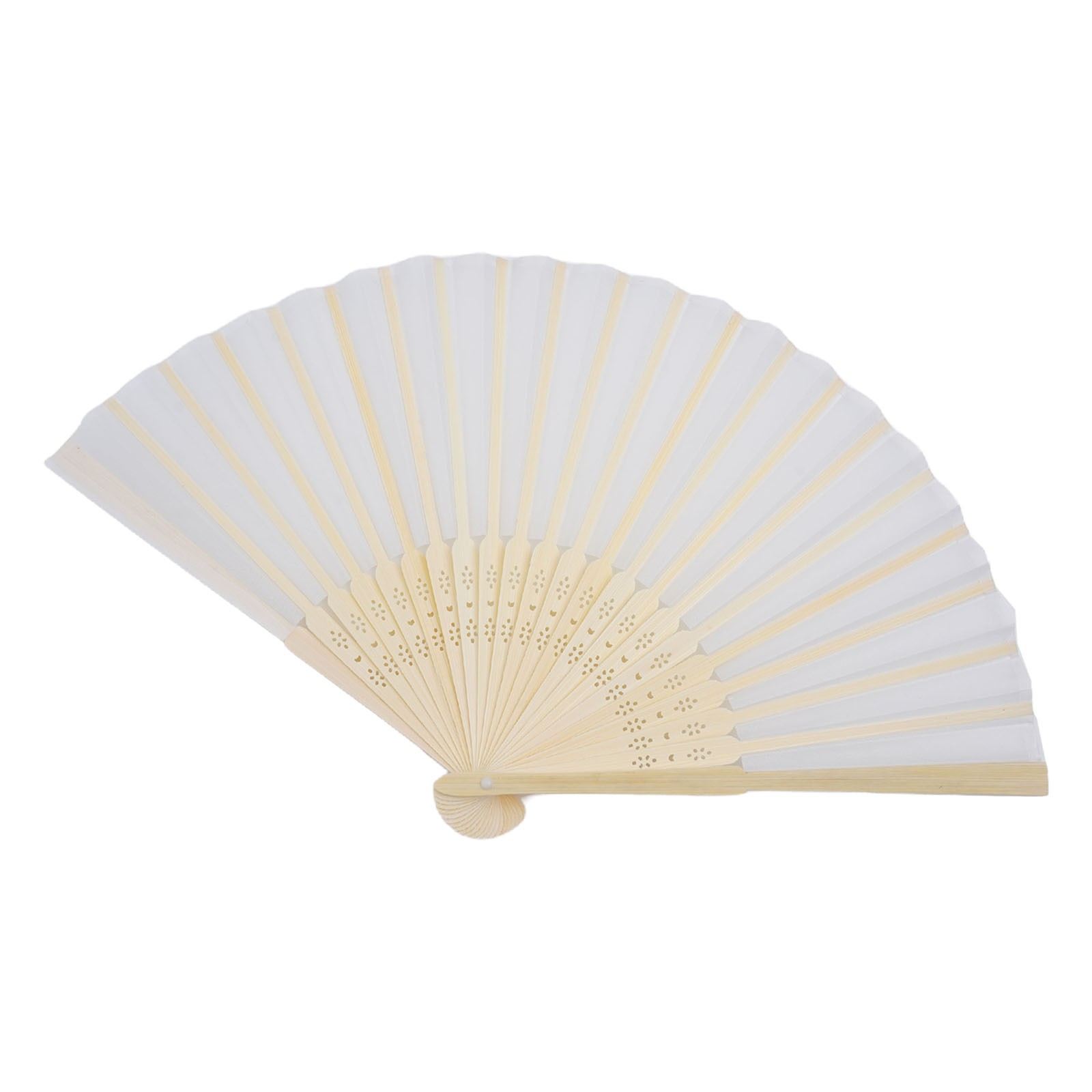 Striking Red Chinese Style Silk Small Fan Wood and Soft Silk Fabric Portable - Picture 46 of 64